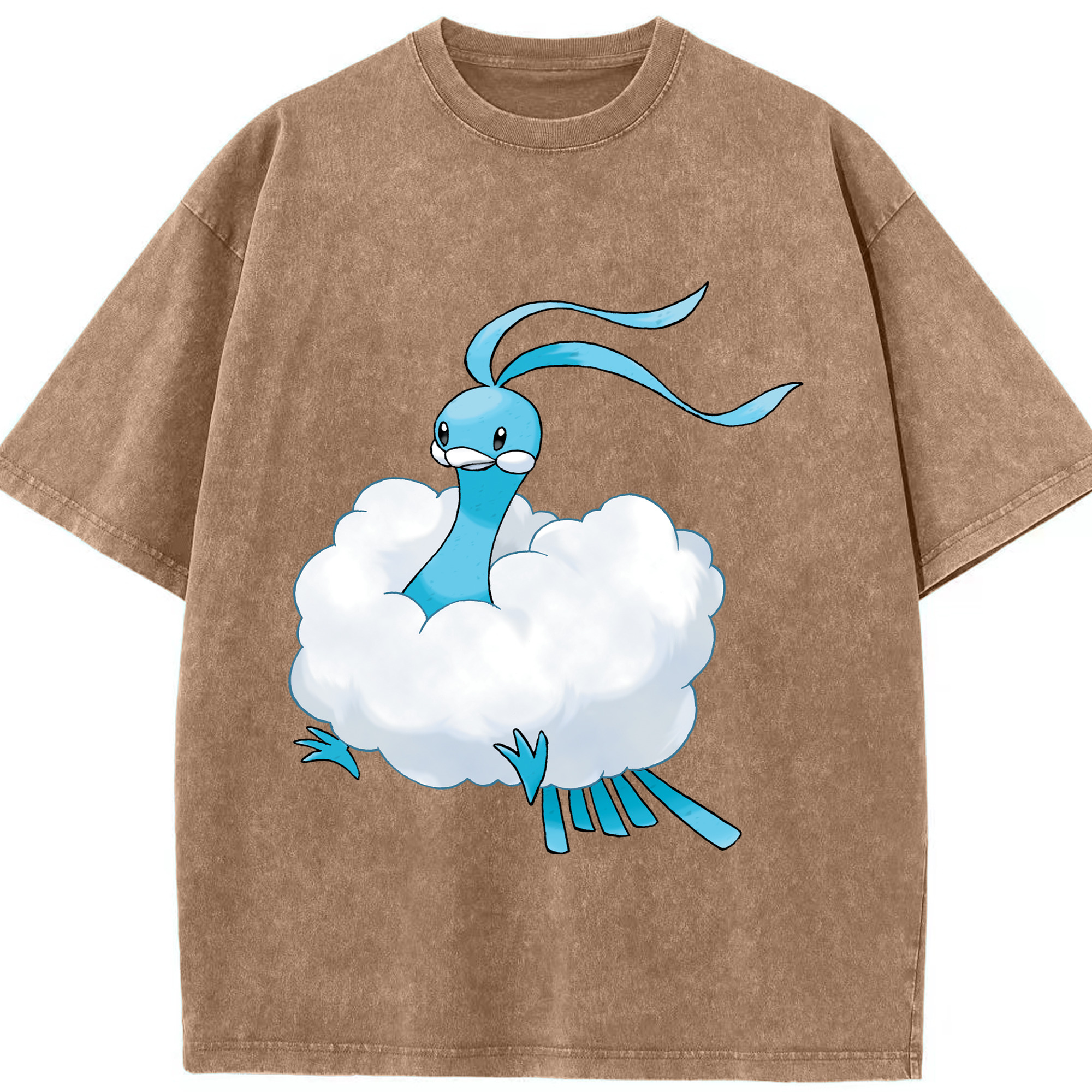 （画像用） ポケットモンスター Pokémon 綿100% ヴィンテージ風 半袖Tシャツ（フロントプリント）