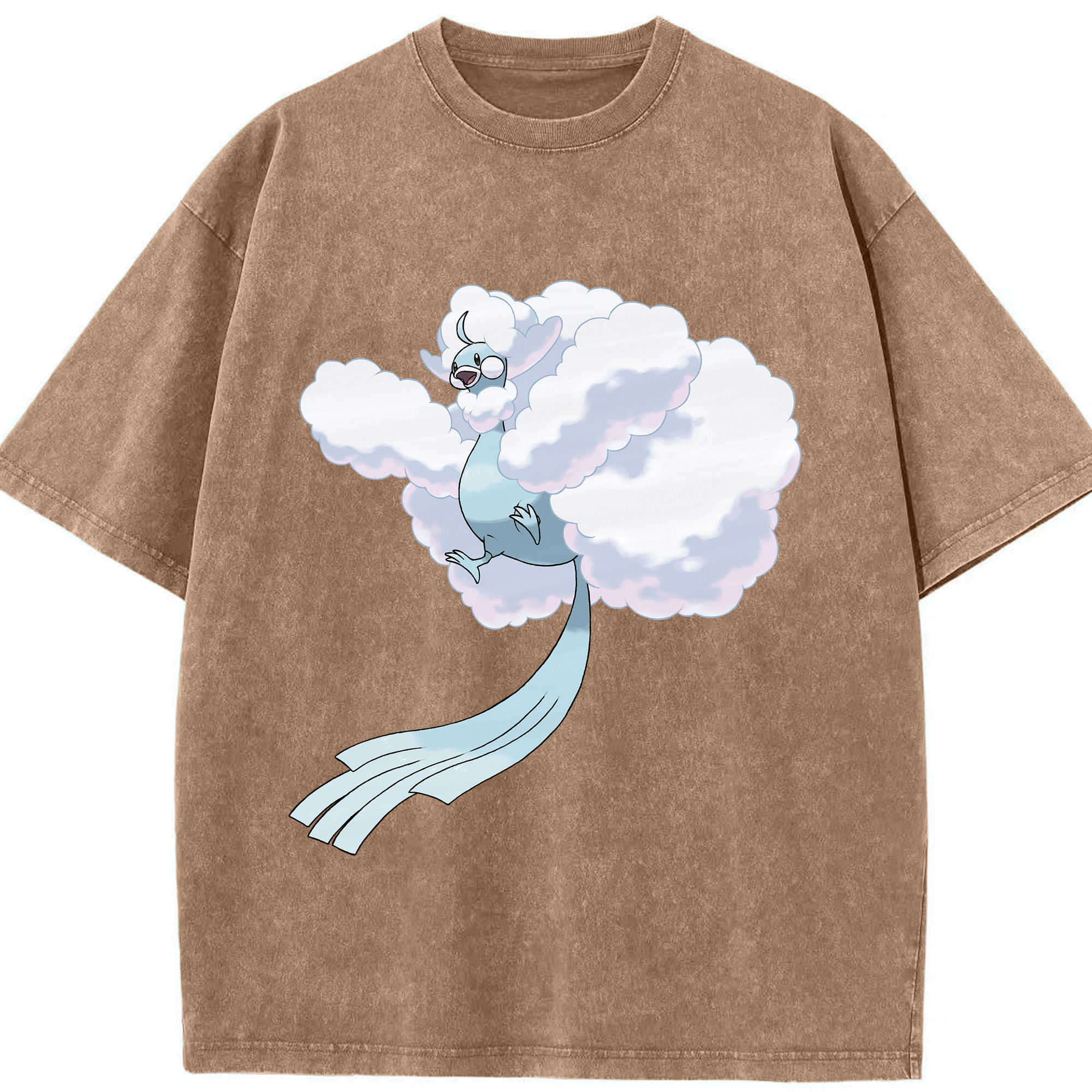 （画像用） ポケットモンスター Pokémon 綿100% ヴィンテージ風 半袖Tシャツ（フロントプリント）