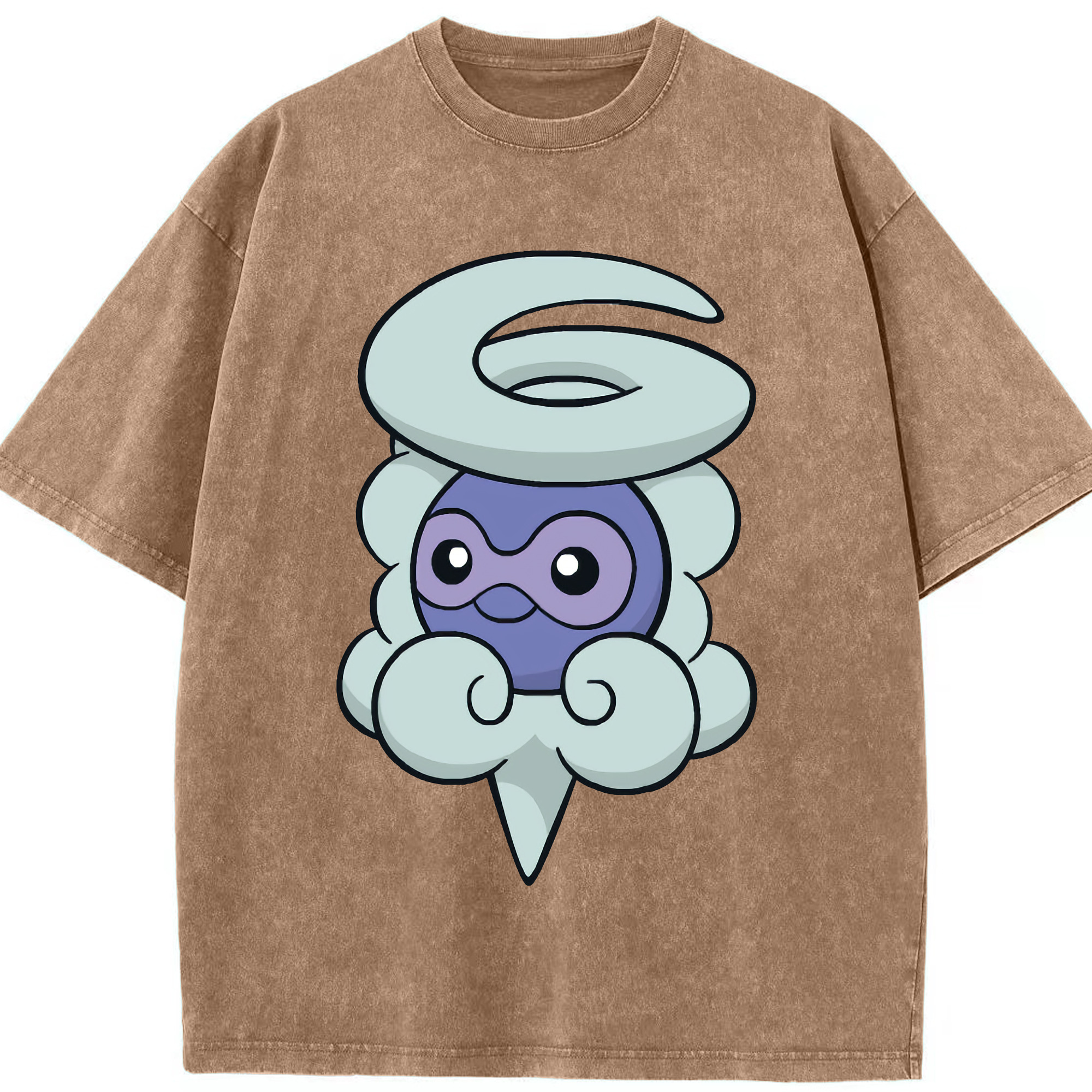 （画像用） ポケットモンスター Pokémon 綿100% ヴィンテージ風 半袖Tシャツ（フロントプリント）