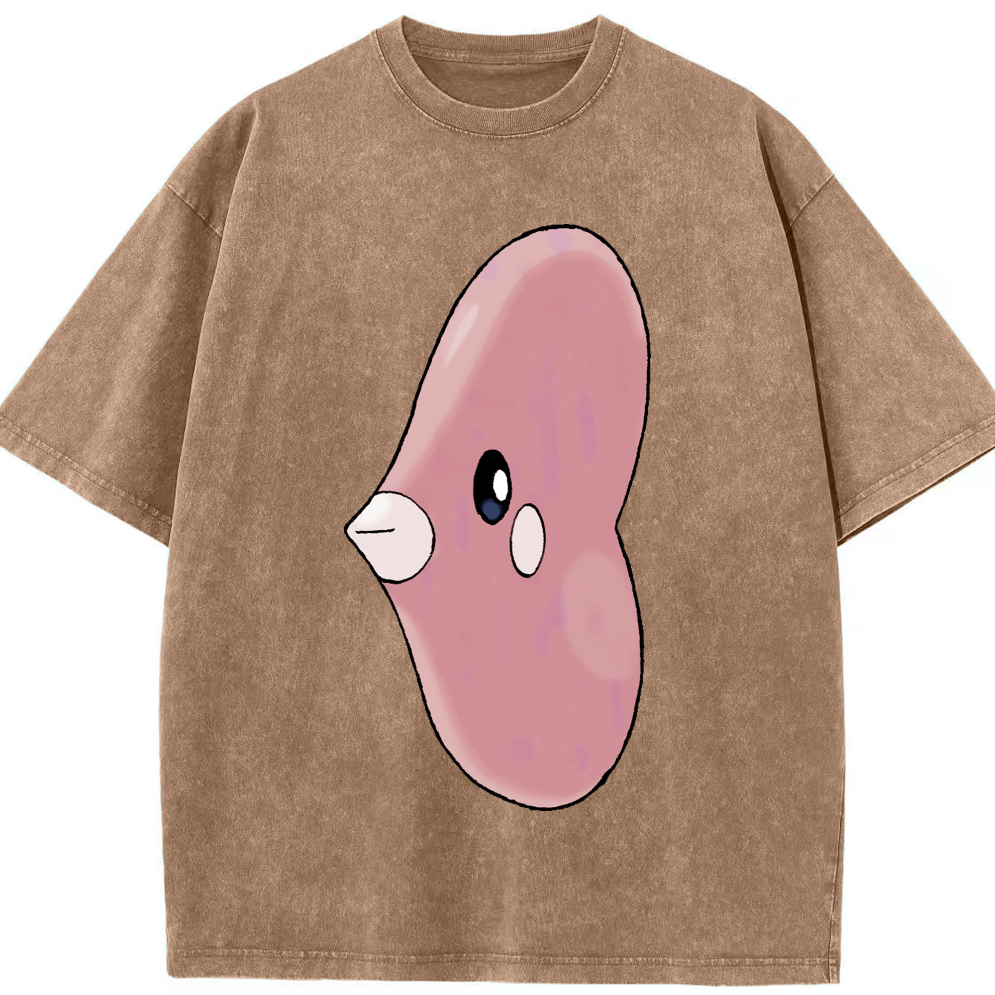 （画像用） ポケットモンスター Pokémon 綿100% ヴィンテージ風 半袖Tシャツ（フロントプリント）