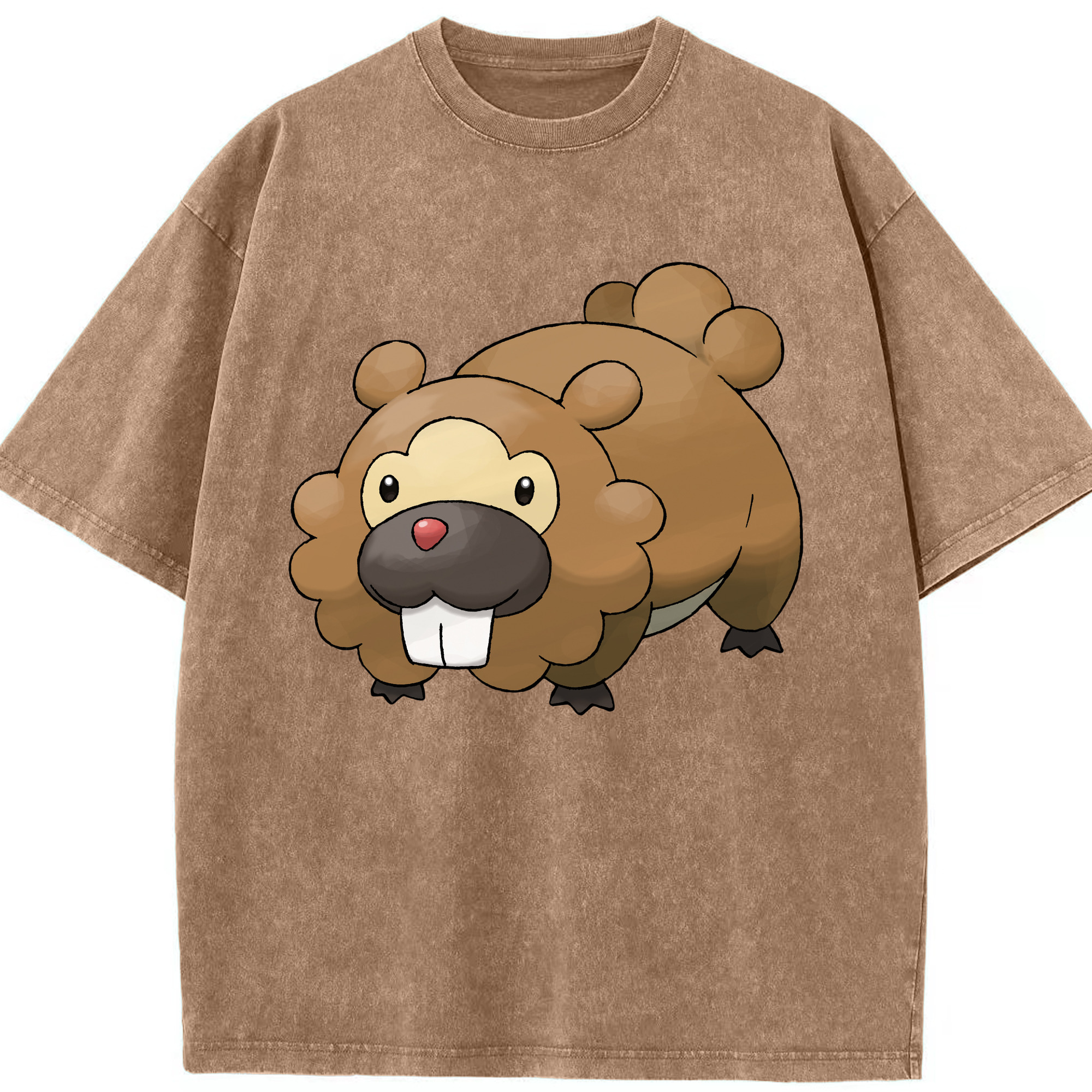 （画像用） ポケットモンスター Pokémon 綿100% ヴィンテージ風 半袖Tシャツ（フロントプリント）