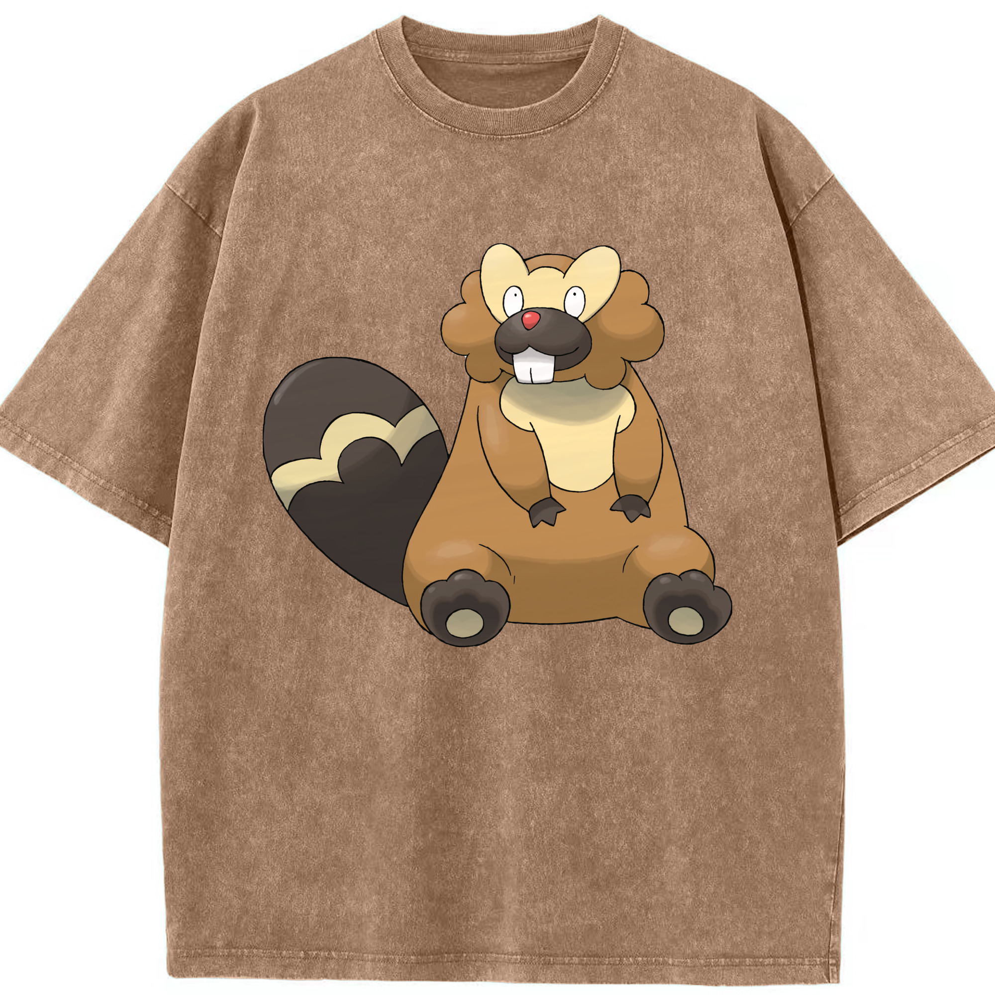 （画像用） ポケットモンスター Pokémon 綿100% ヴィンテージ風 半袖Tシャツ（フロントプリント）