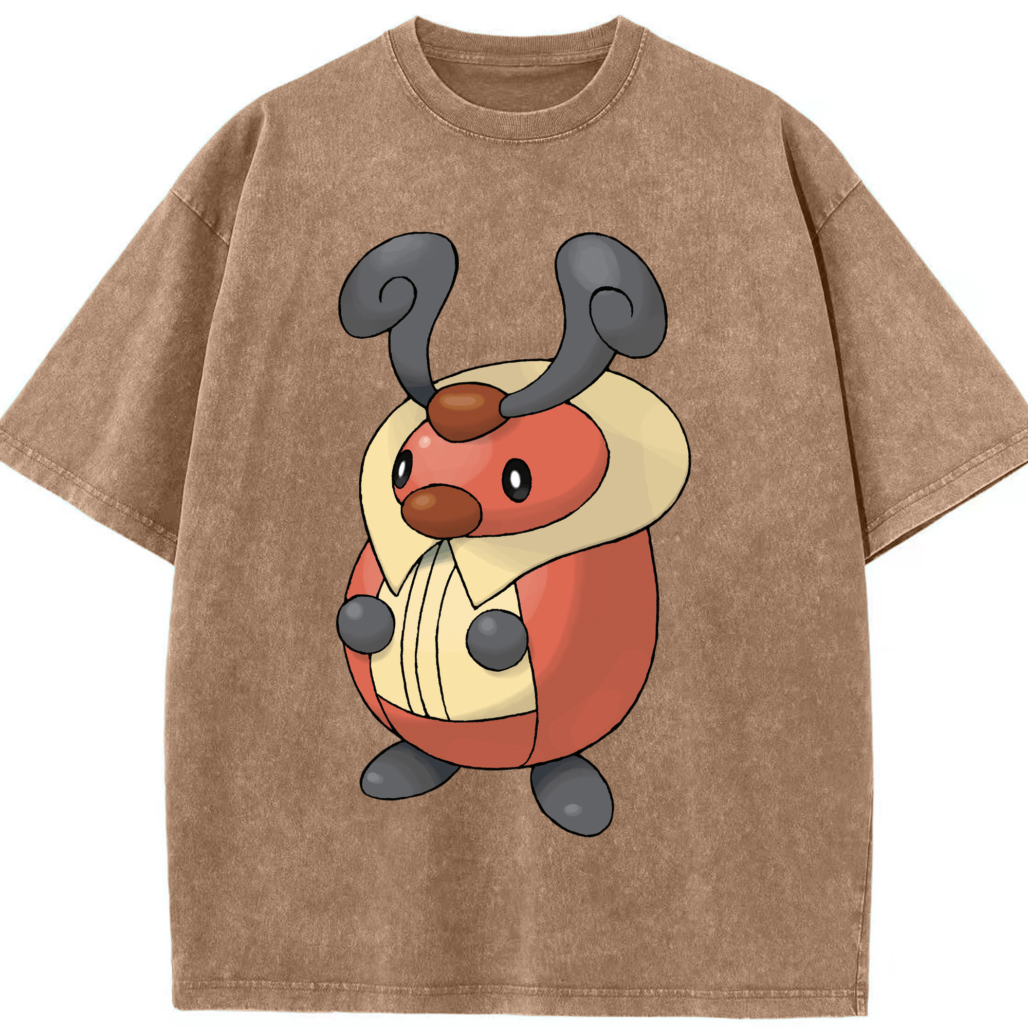 （画像用） ポケットモンスター Pokémon 綿100% ヴィンテージ風 半袖Tシャツ（フロントプリント）