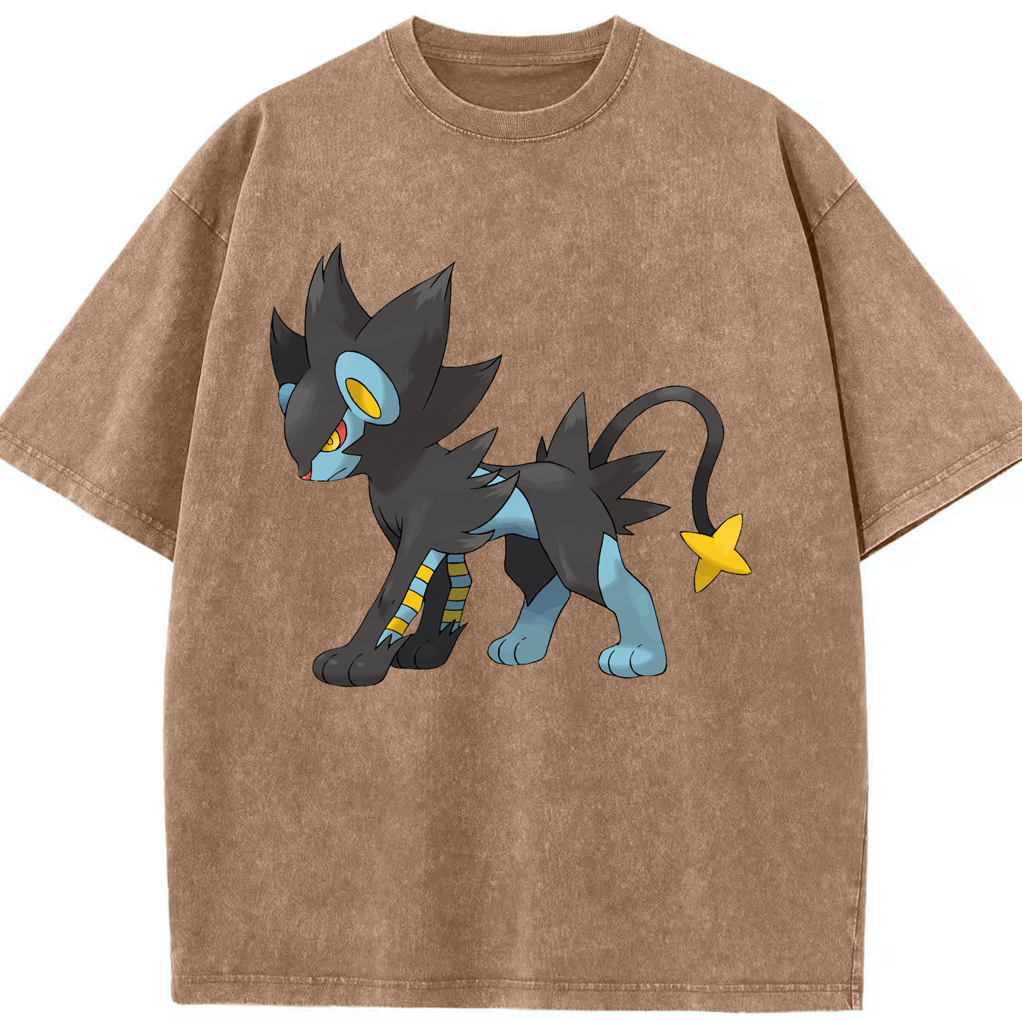 （画像用） ポケットモンスター Pokémon 綿100% ヴィンテージ風 半袖Tシャツ（フロントプリント）
