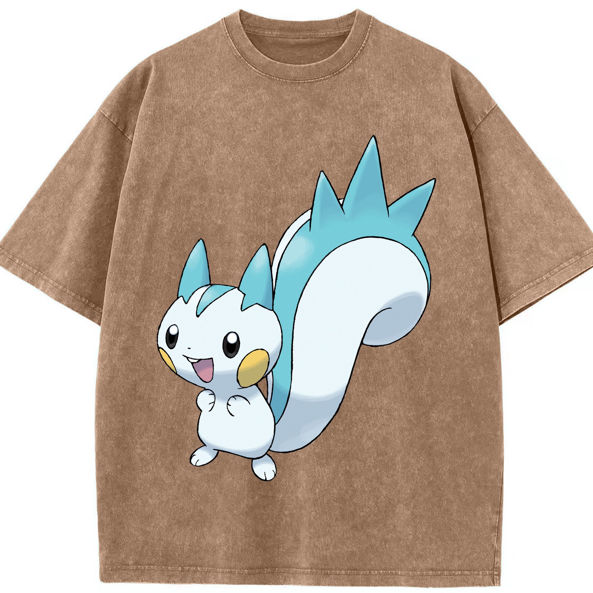 （画像用） ポケットモンスター Pokémon 綿100% ヴィンテージ風 半袖Tシャツ（フロントプリント）