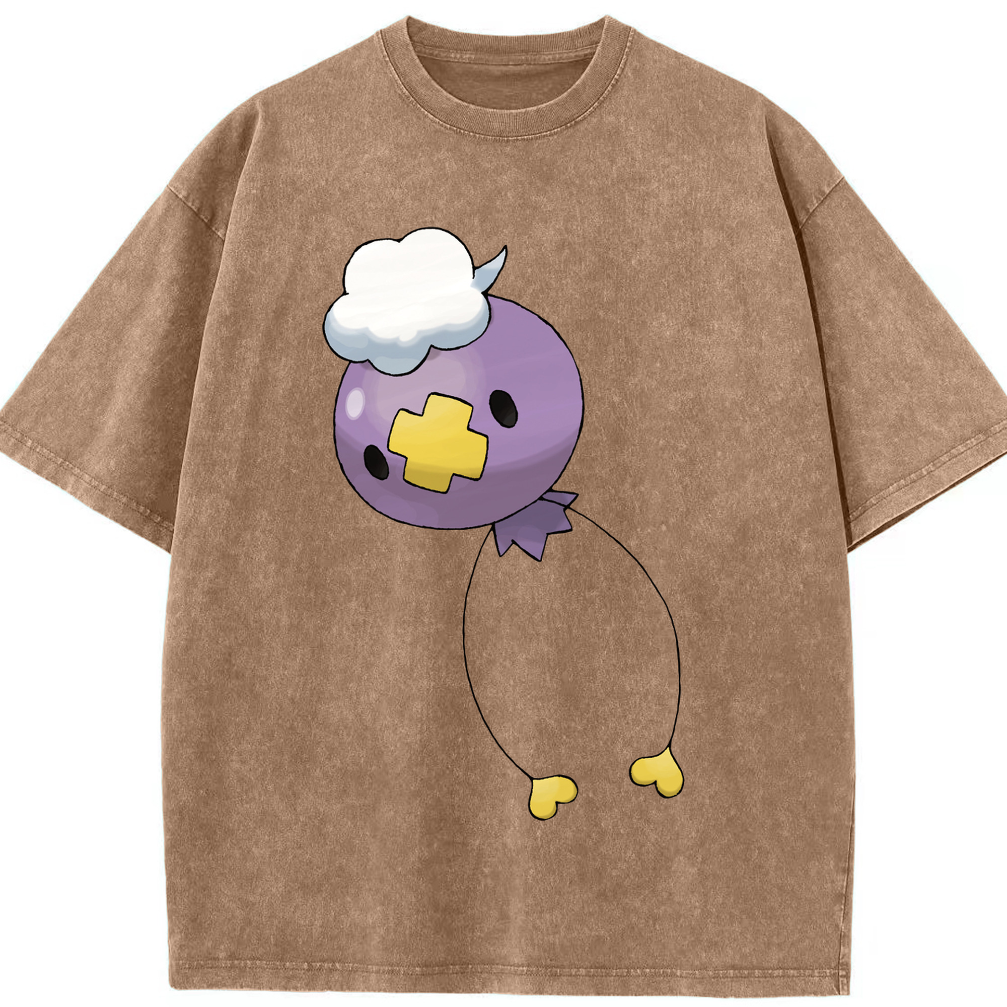 （画像用） ポケットモンスター Pokémon 綿100% ヴィンテージ風 半袖Tシャツ（フロントプリント）