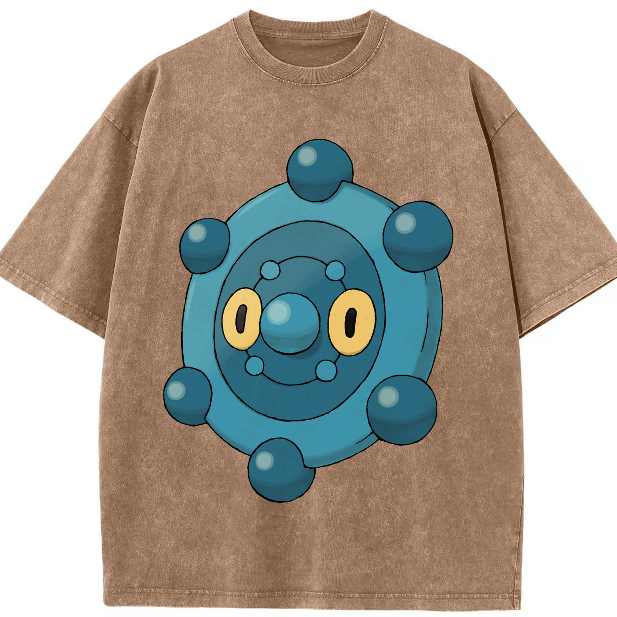 （画像用） ポケットモンスター Pokémon 綿100% ヴィンテージ風 半袖Tシャツ（フロントプリント）