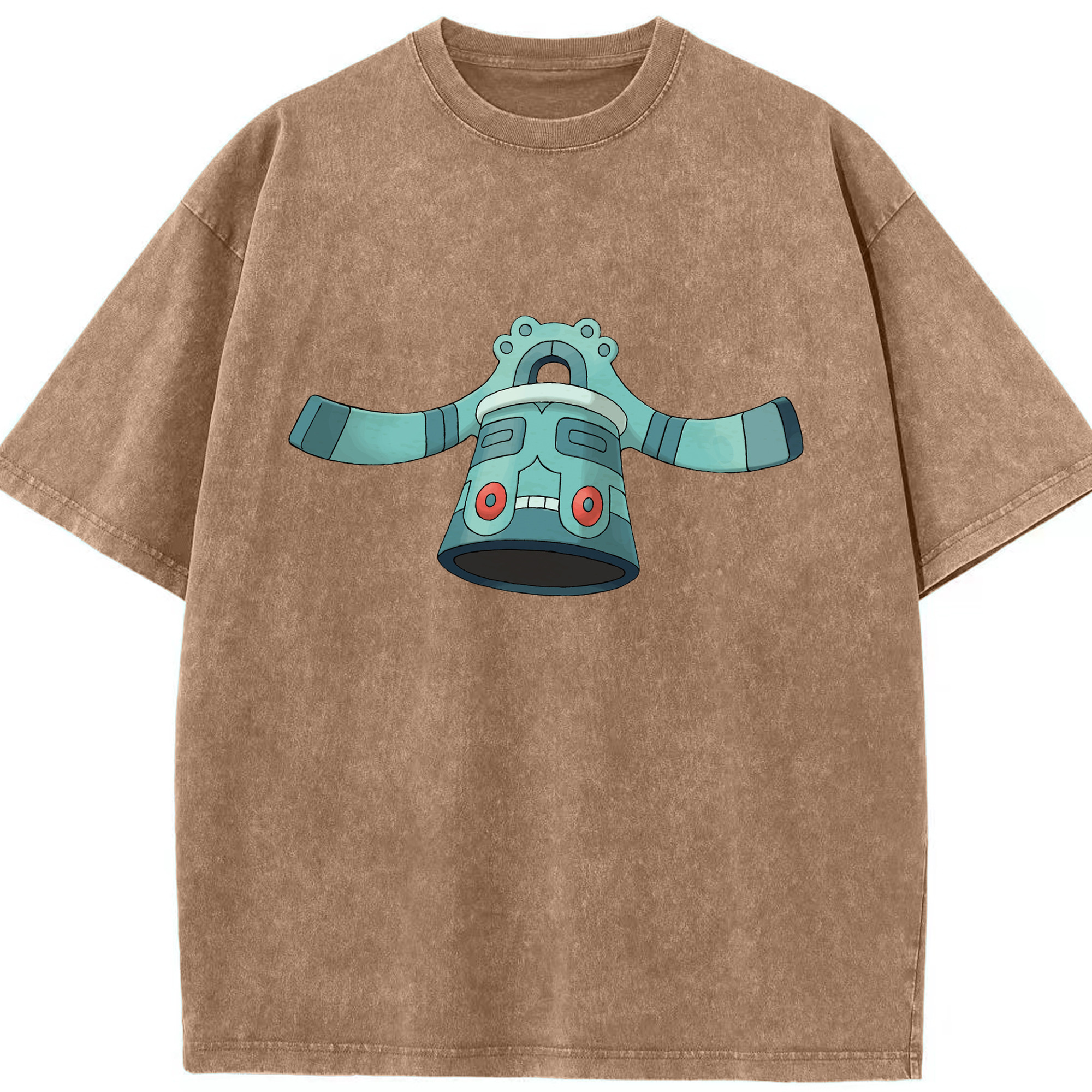 （画像用） ポケットモンスター Pokémon 綿100% ヴィンテージ風 半袖Tシャツ（フロントプリント）