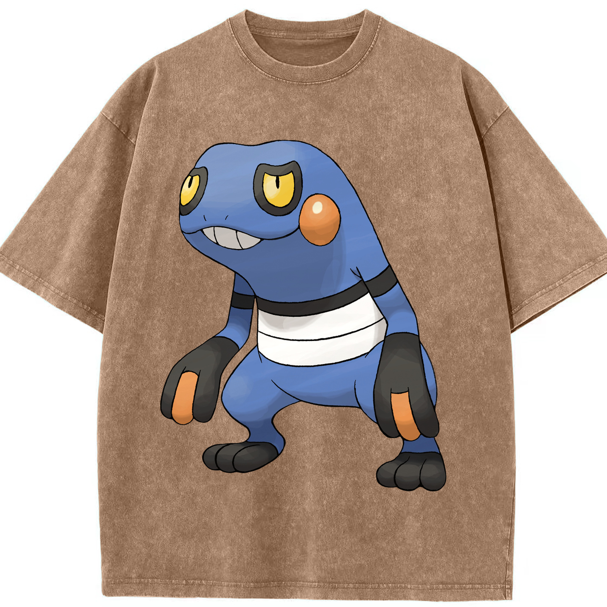 （画像用） ポケットモンスター Pokémon 綿100% ヴィンテージ風 半袖Tシャツ（フロントプリント）