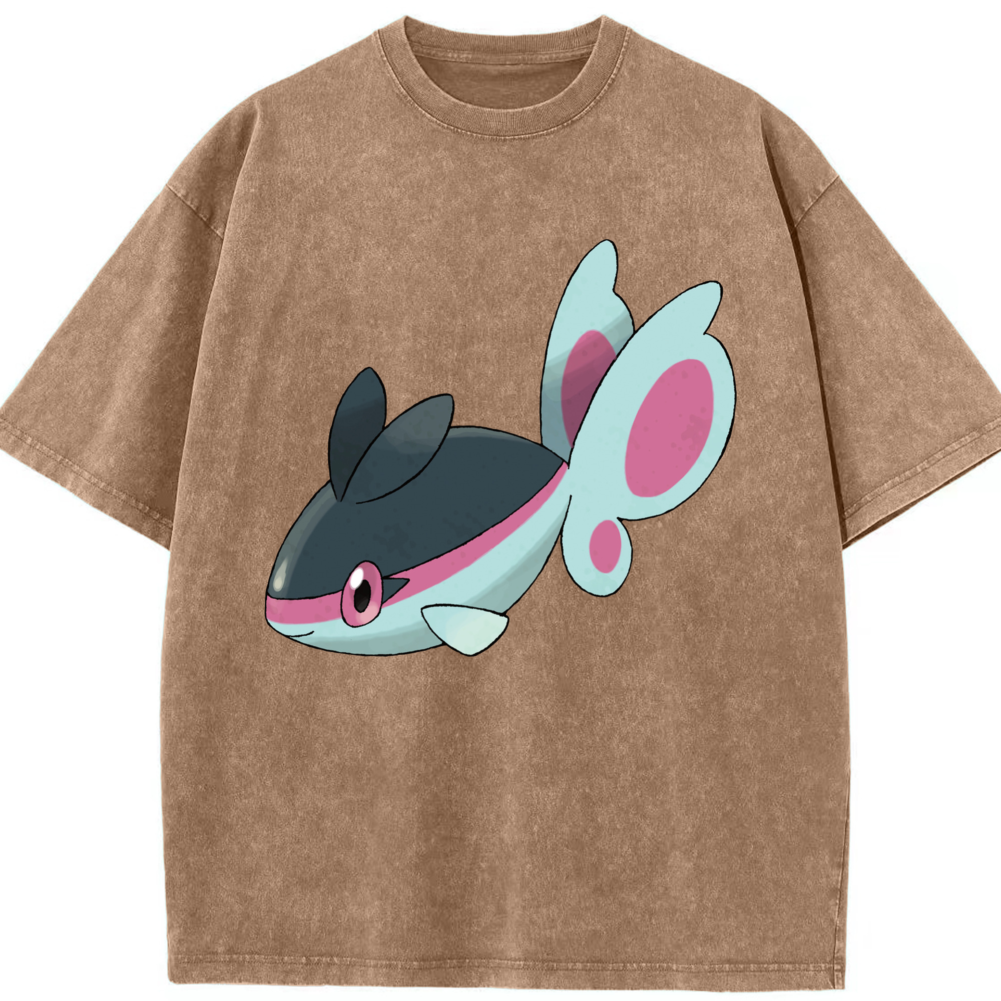 （画像用） ポケットモンスター Pokémon 綿100% ヴィンテージ風 半袖Tシャツ（フロントプリント）