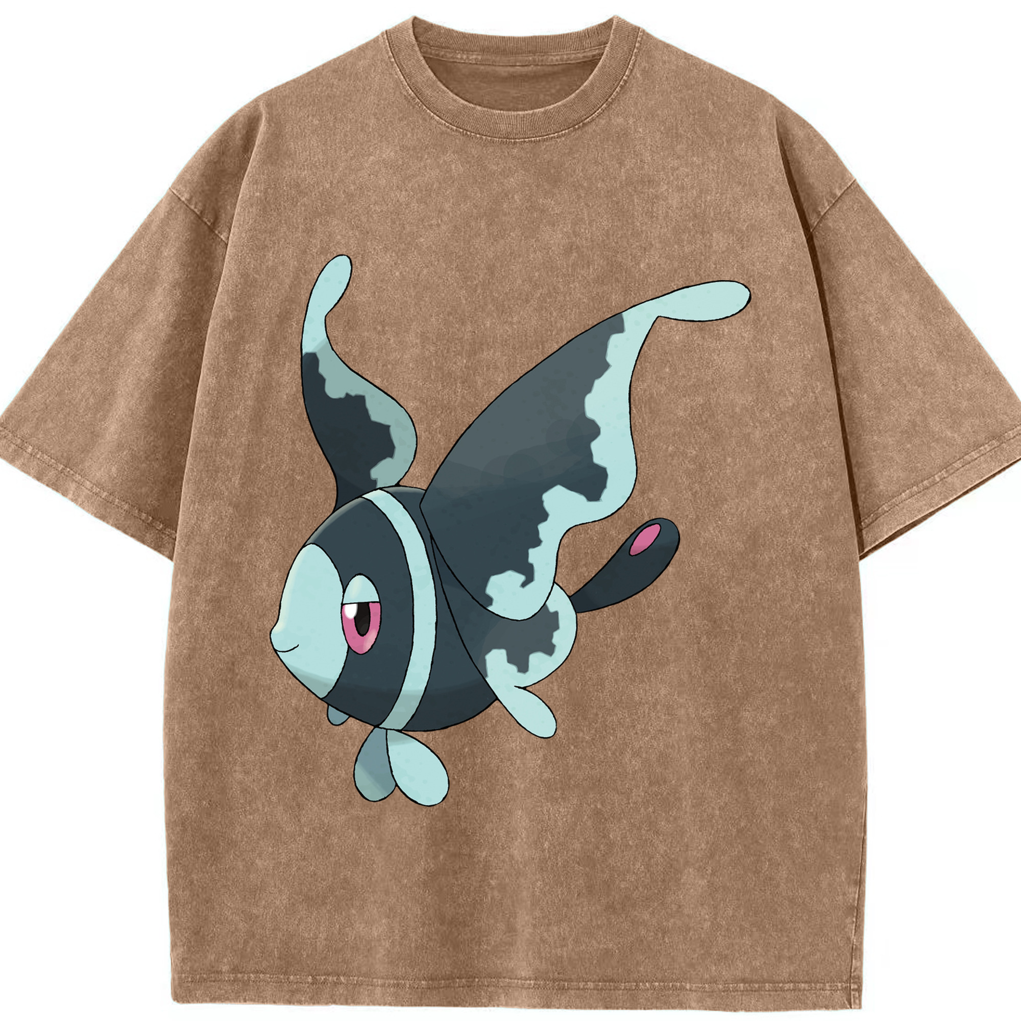 （画像用） ポケットモンスター Pokémon 綿100% ヴィンテージ風 半袖Tシャツ（フロントプリント）