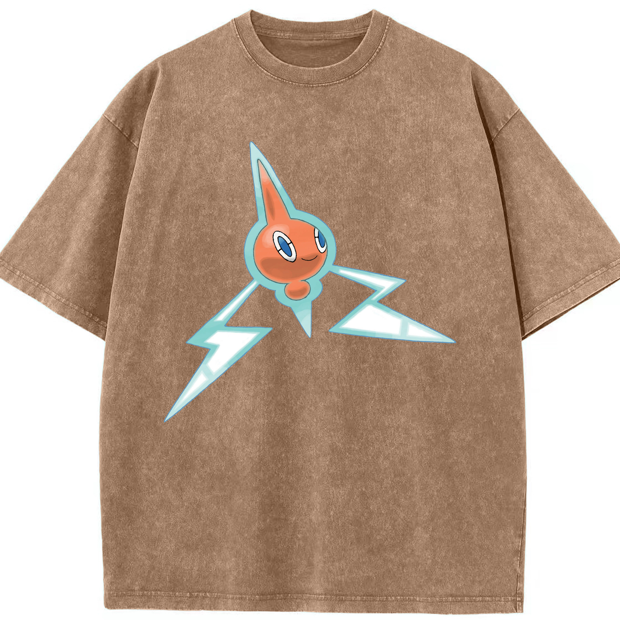 （画像用） ポケットモンスター Pokémon 綿100% ヴィンテージ風 半袖Tシャツ（フロントプリント）
