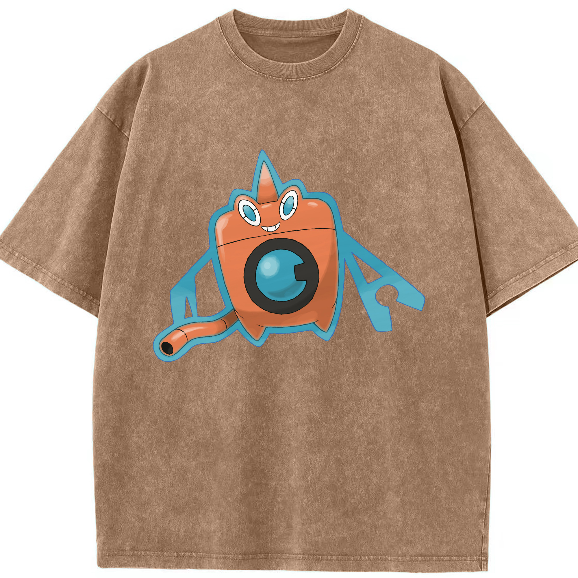（画像用） ポケットモンスター Pokémon 綿100% ヴィンテージ風 半袖Tシャツ（フロントプリント）