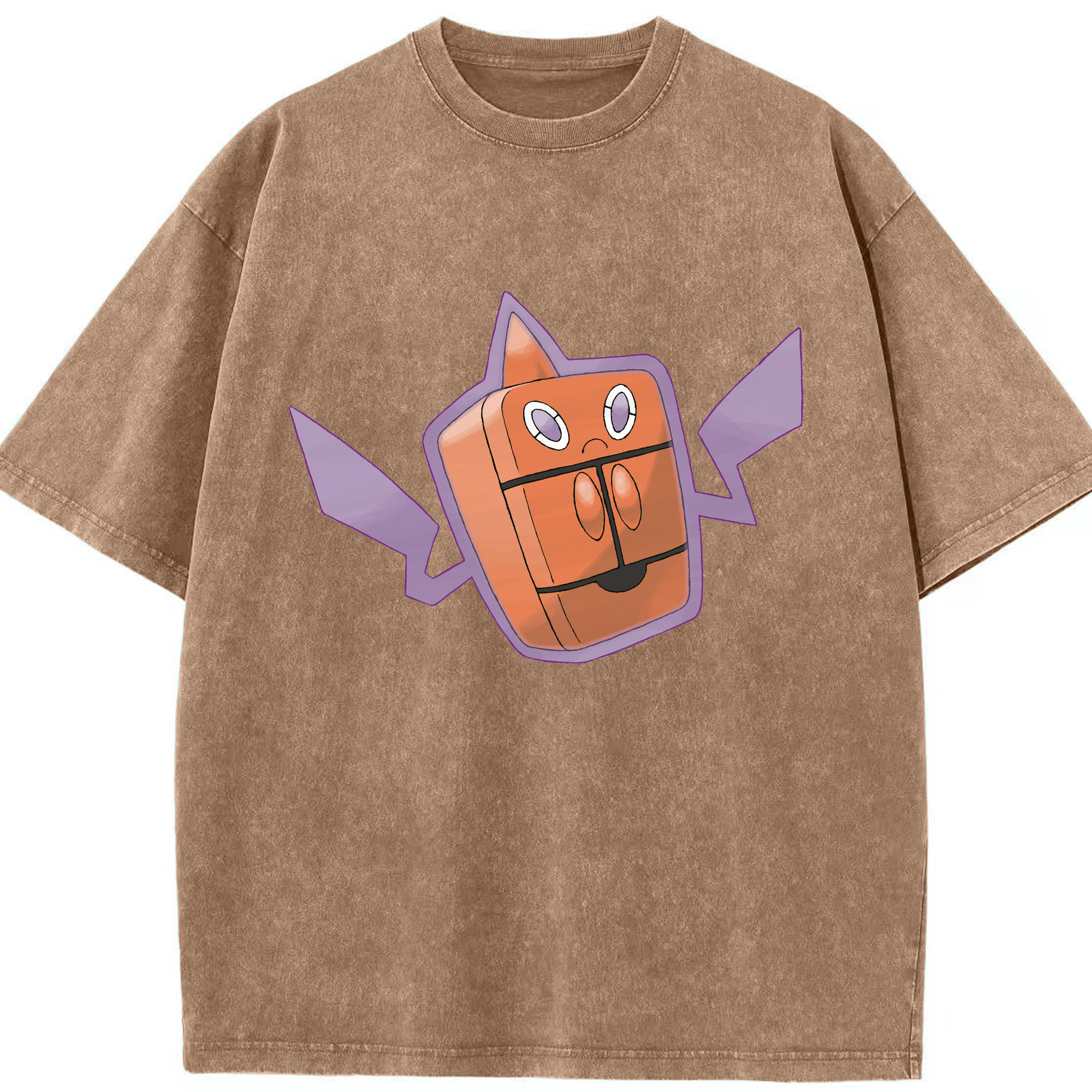 （画像用） ポケットモンスター Pokémon 綿100% ヴィンテージ風 半袖Tシャツ（フロントプリント）