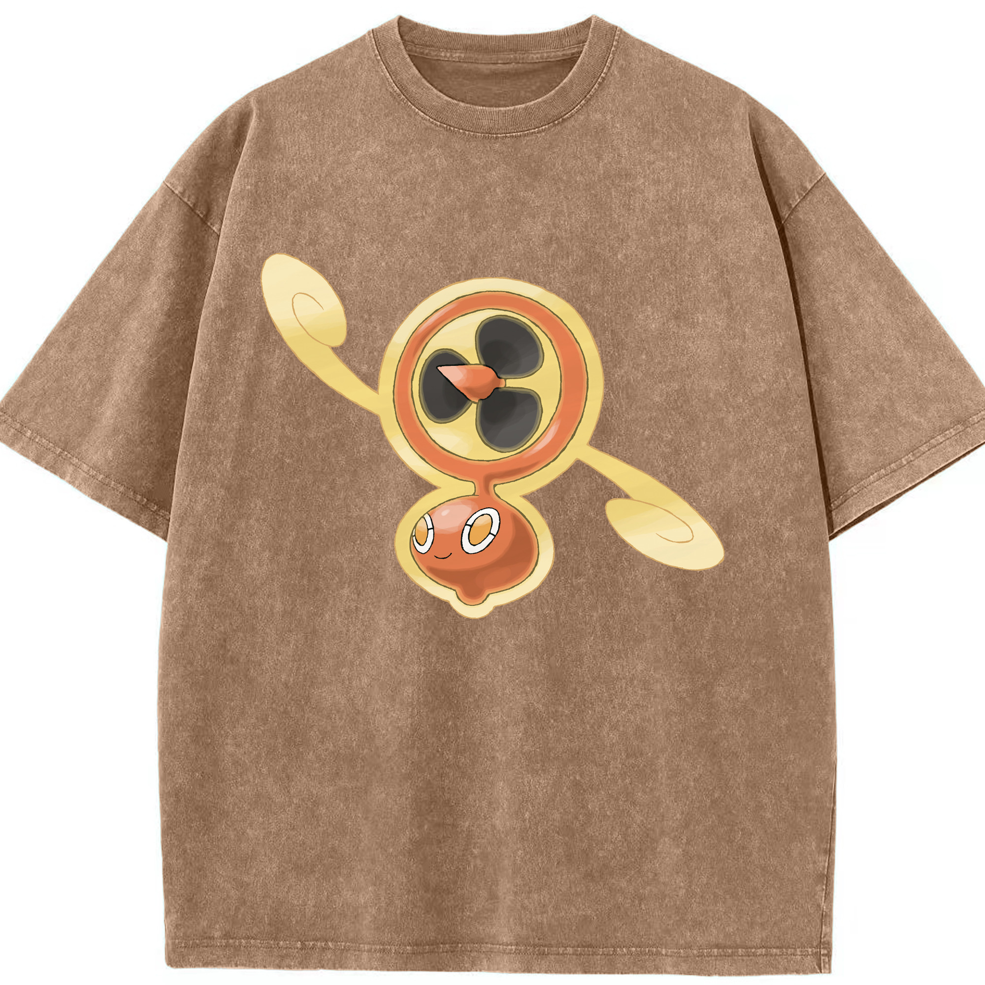 （画像用） ポケットモンスター Pokémon 綿100% ヴィンテージ風 半袖Tシャツ（フロントプリント）