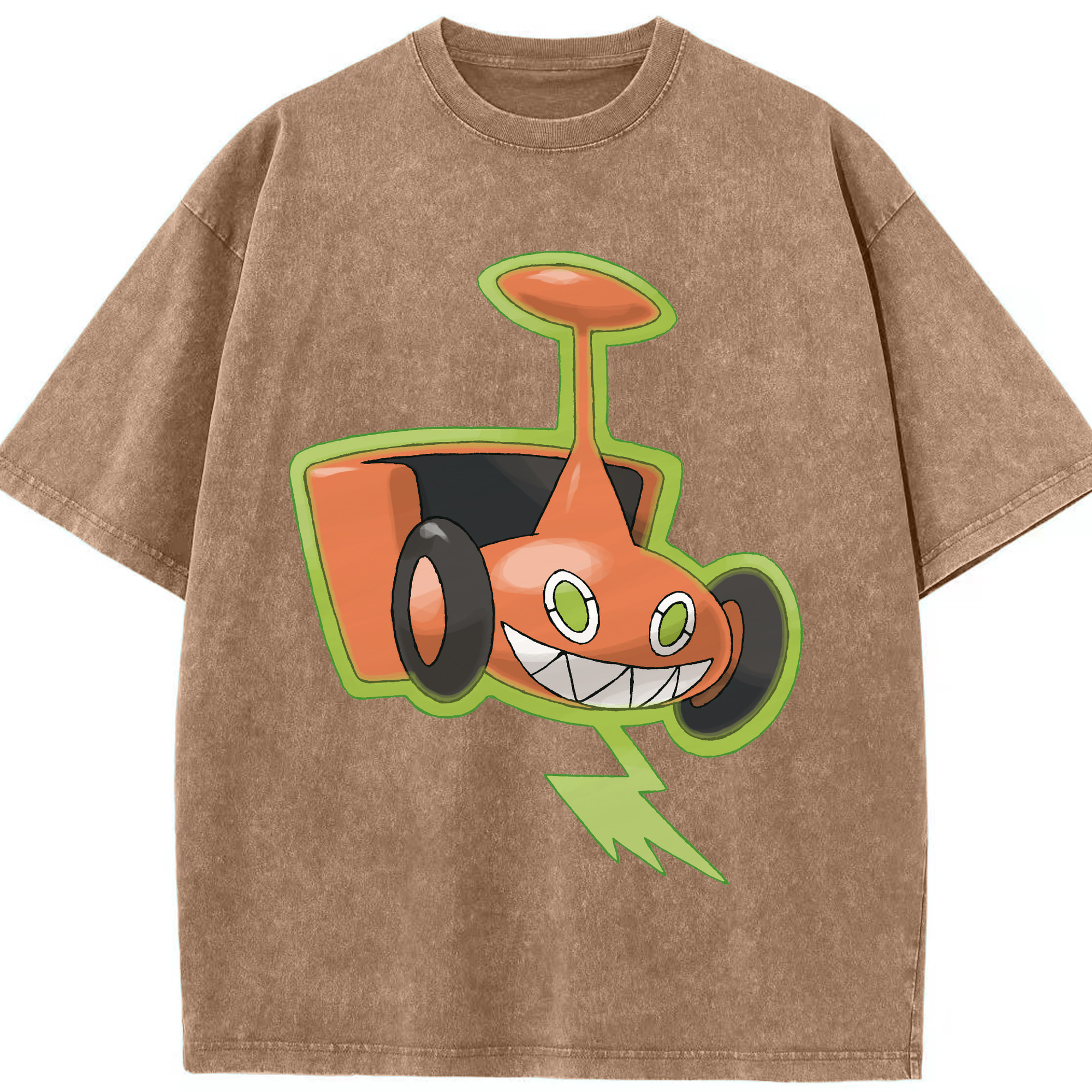 （画像用） ポケットモンスター Pokémon 綿100% ヴィンテージ風 半袖Tシャツ（フロントプリント）