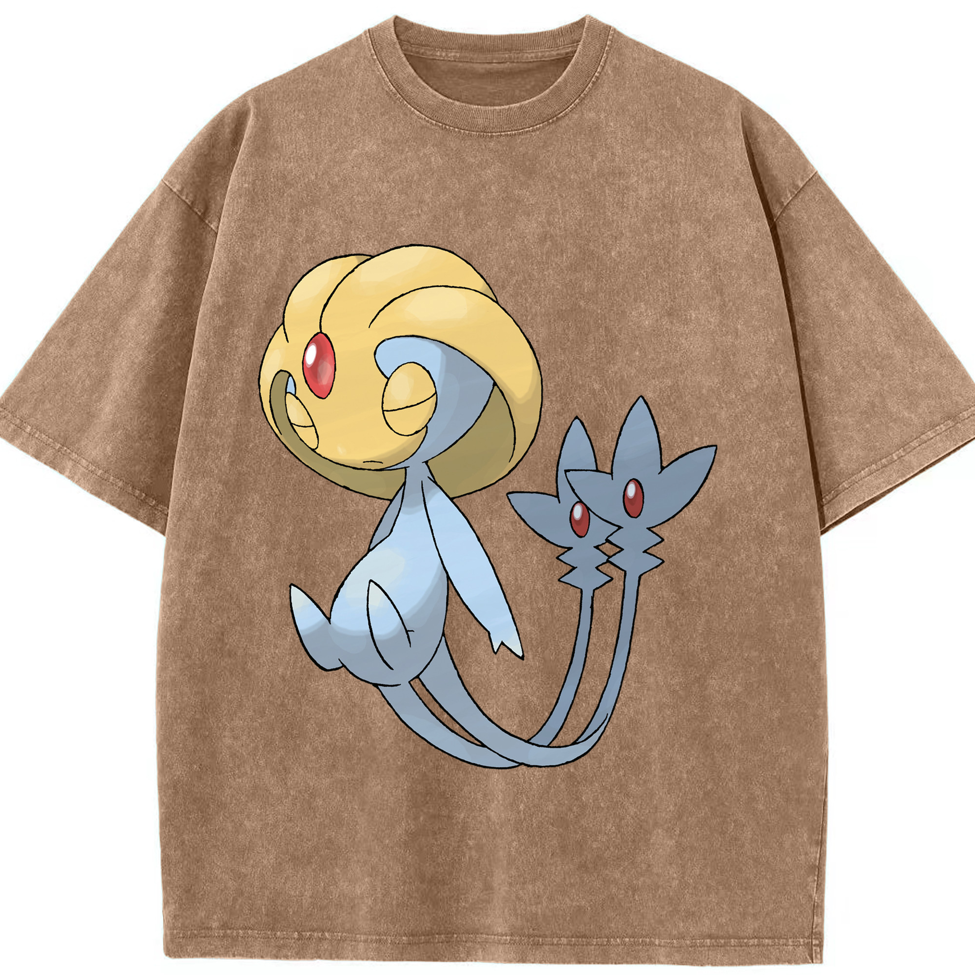 （画像用） ポケットモンスター Pokémon 綿100% ヴィンテージ風 半袖Tシャツ（フロントプリント）