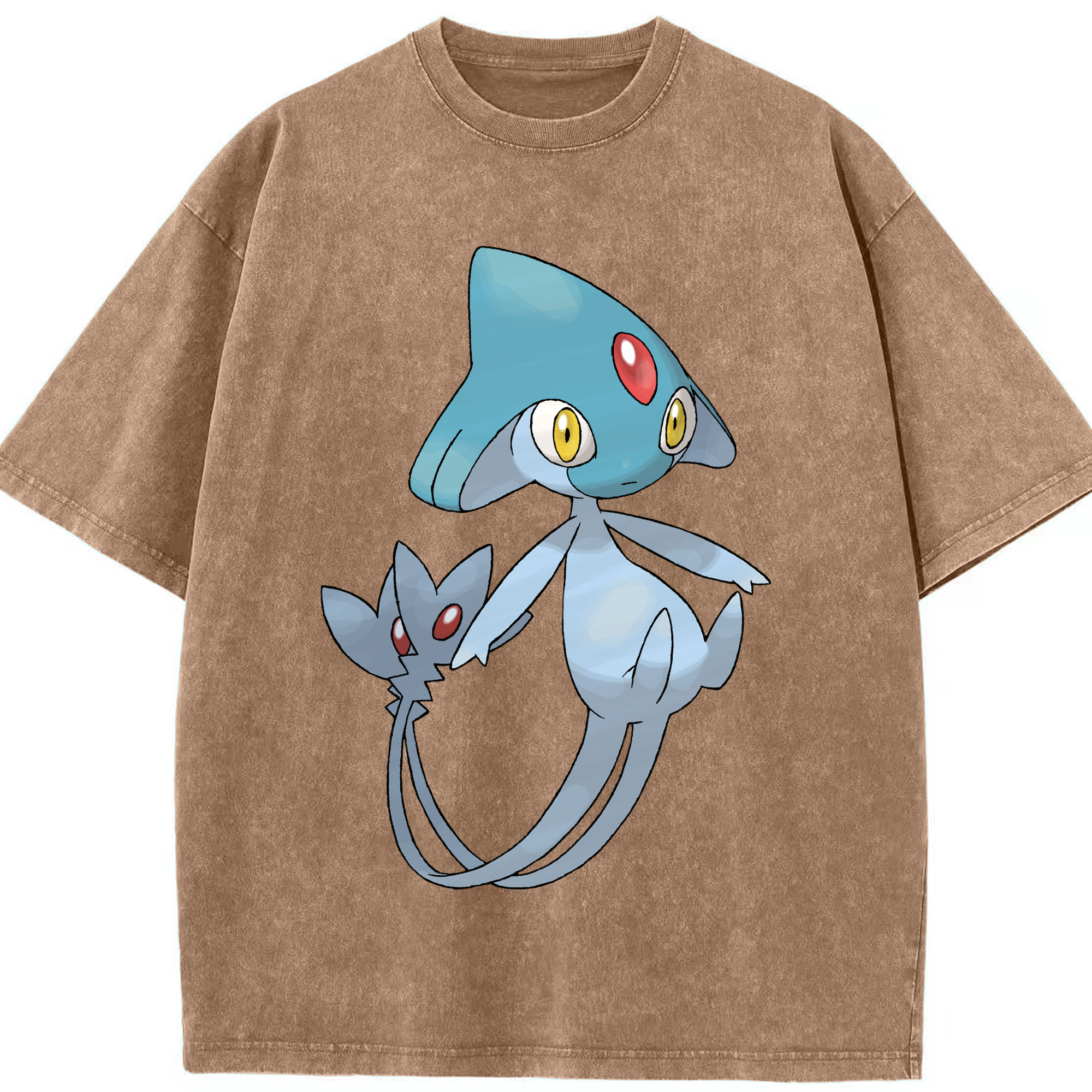 （画像用） ポケットモンスター Pokémon 綿100% ヴィンテージ風 半袖Tシャツ（フロントプリント）