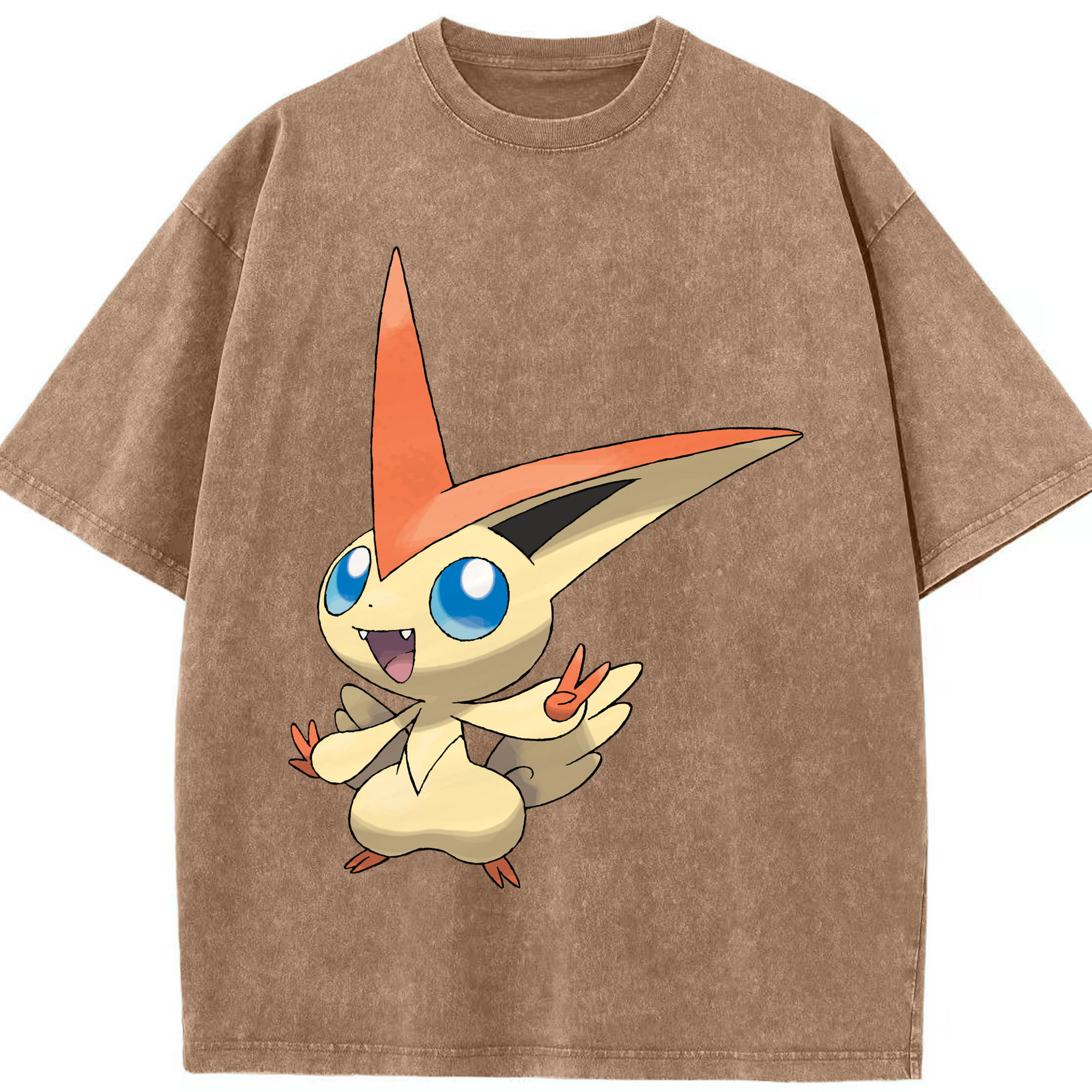 （画像用） ポケットモンスター Pokémon 綿100% ヴィンテージ風 半袖Tシャツ（フロントプリント）