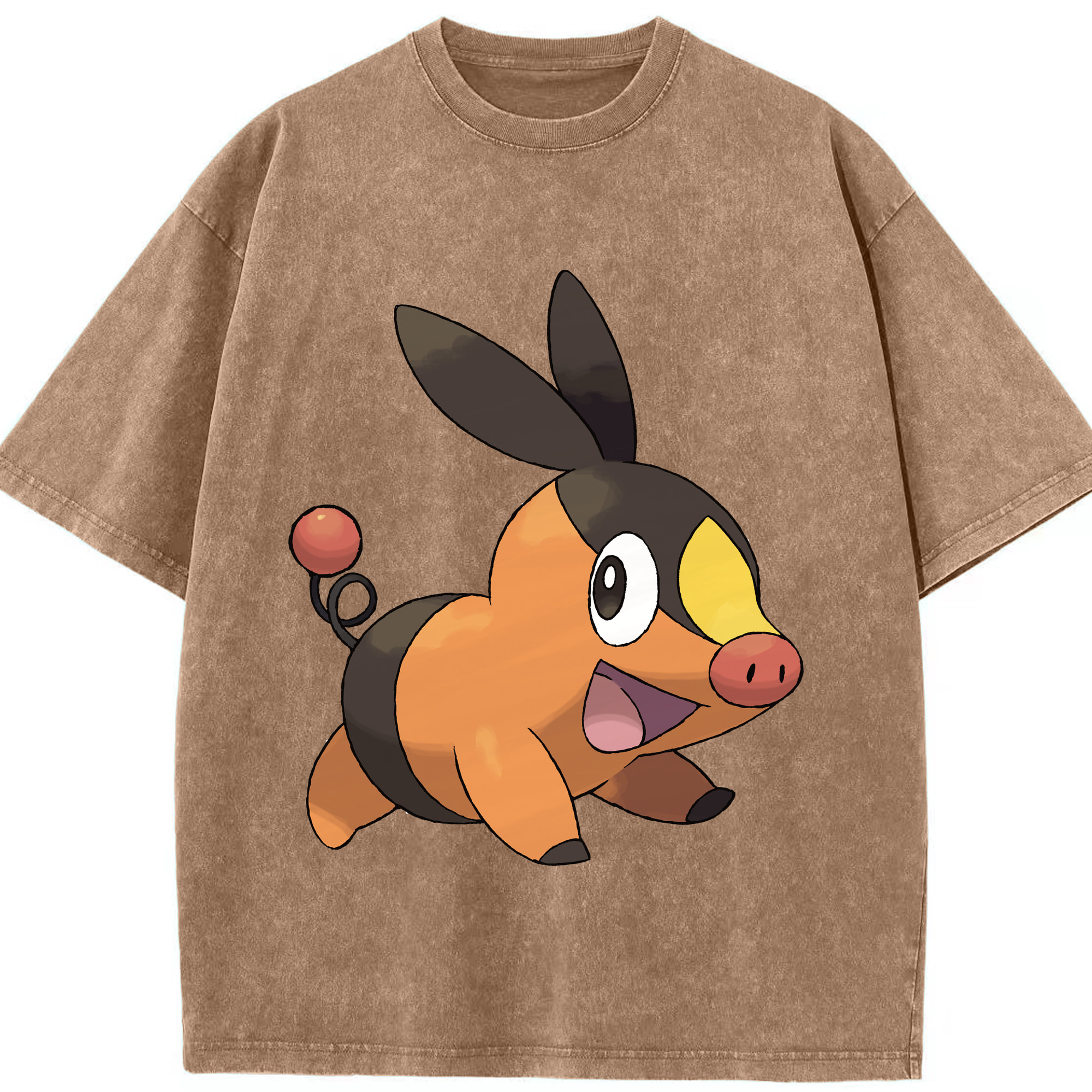 （画像用） ポケットモンスター Pokémon 綿100% ヴィンテージ風 半袖Tシャツ（フロントプリント）