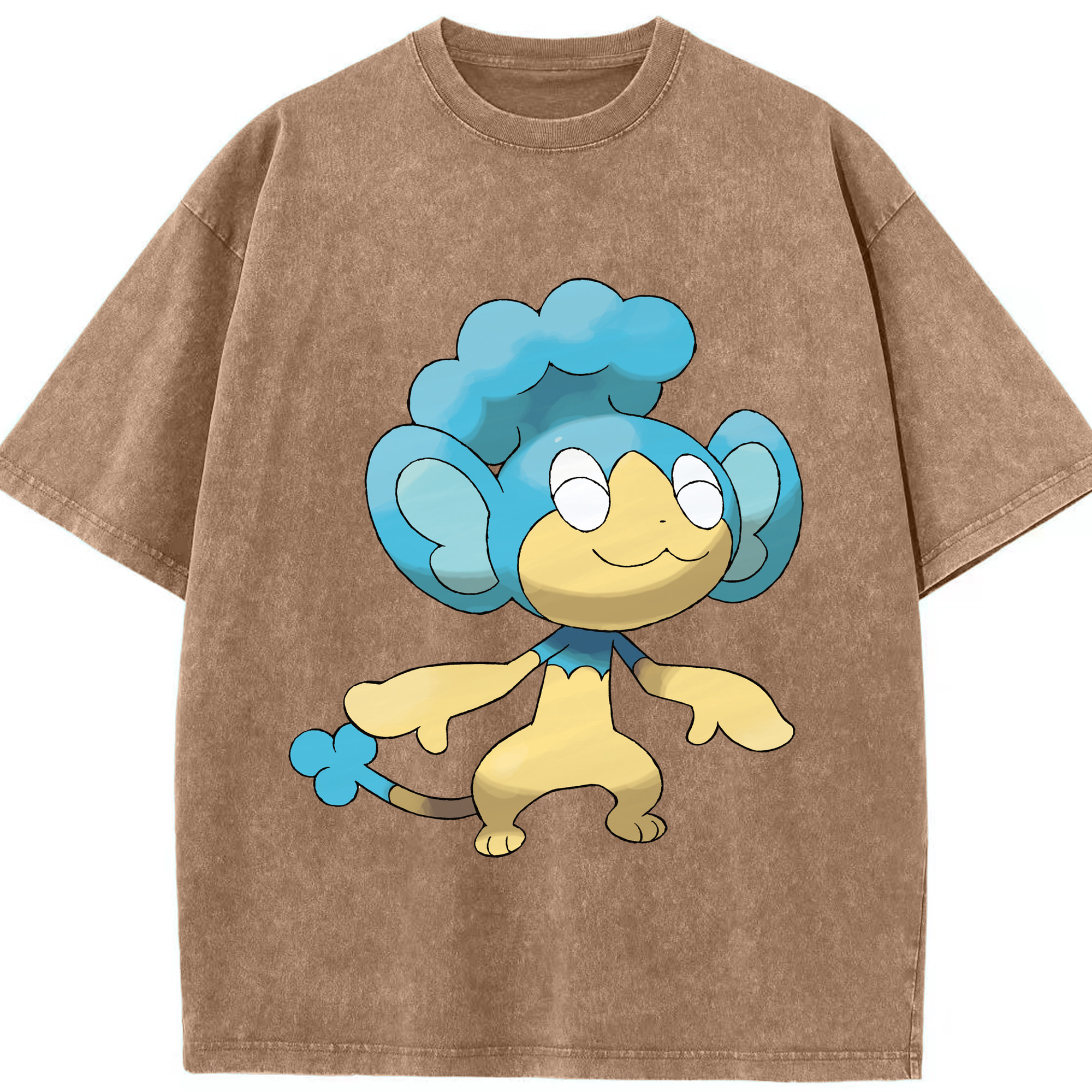 （画像用） ポケットモンスター Pokémon 綿100% ヴィンテージ風 半袖Tシャツ（フロントプリント）