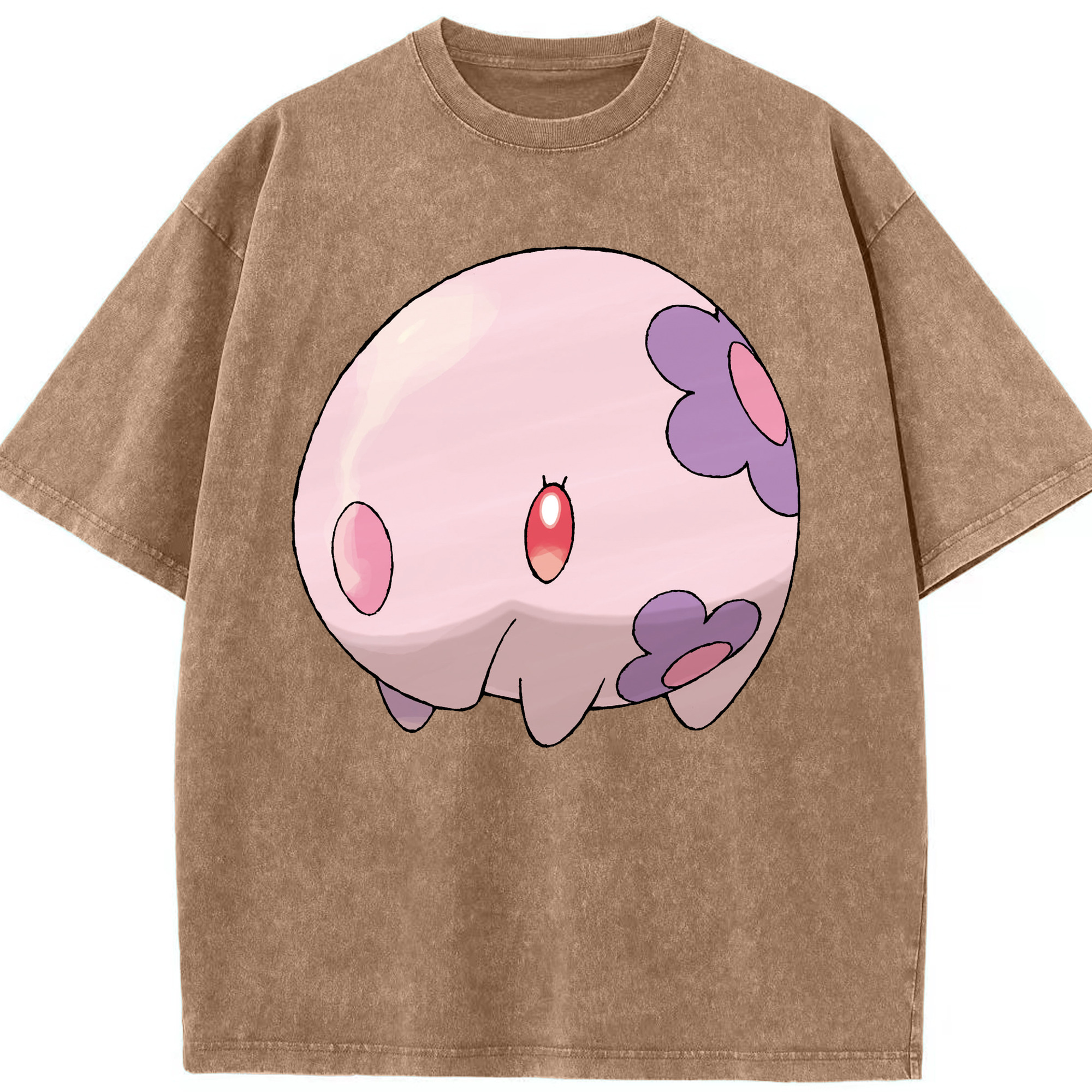 （画像用） ポケットモンスター Pokémon 綿100% ヴィンテージ風 半袖Tシャツ（フロントプリント）