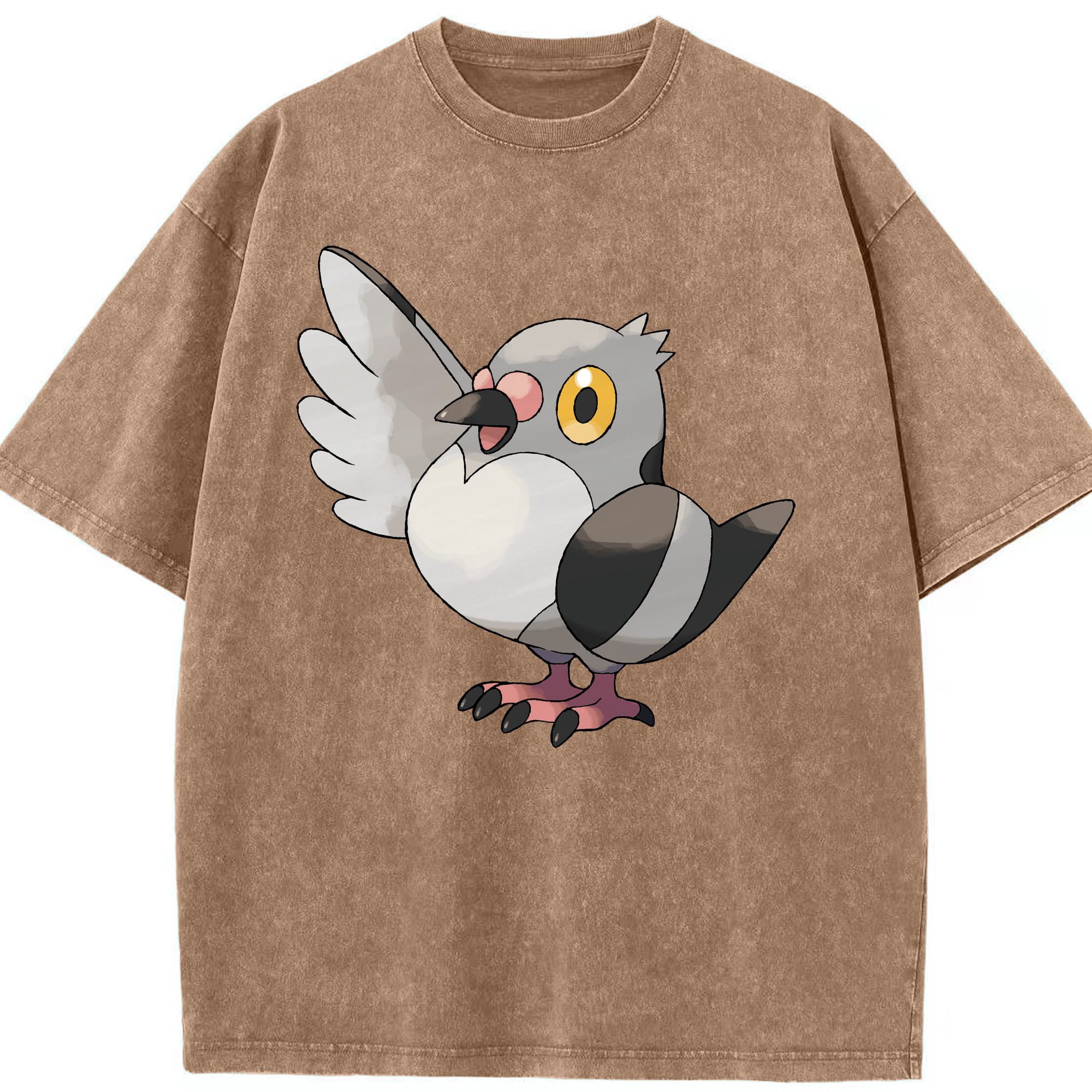 （画像用） ポケットモンスター Pokémon 綿100% ヴィンテージ風 半袖Tシャツ（フロントプリント）