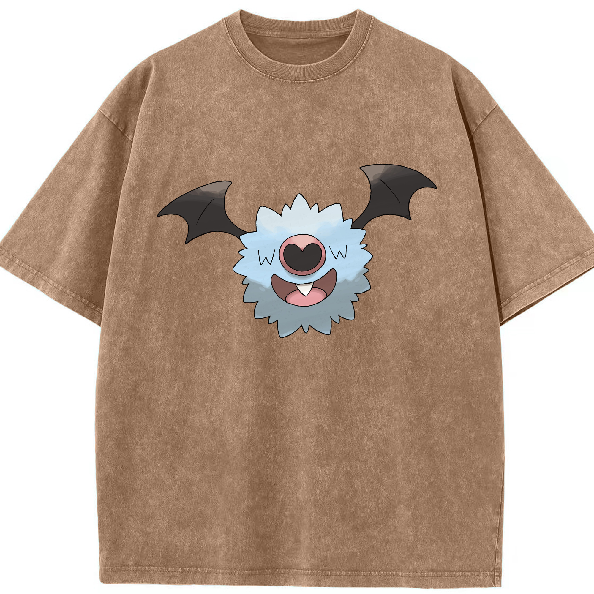 （画像用） ポケットモンスター Pokémon 綿100% ヴィンテージ風 半袖Tシャツ（フロントプリント）