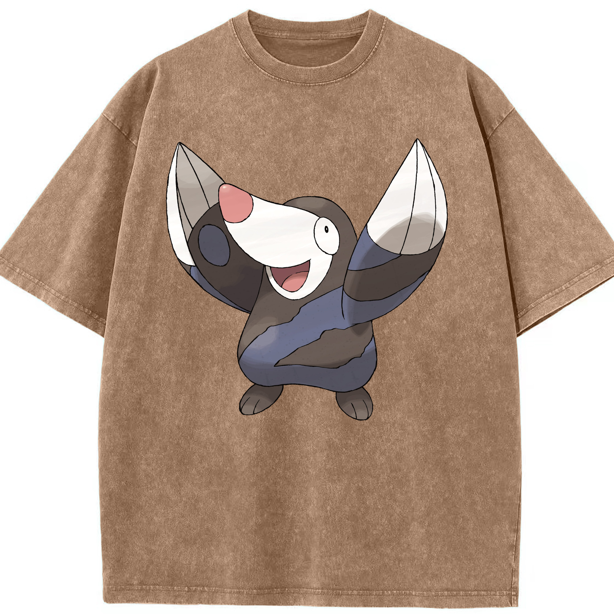 （画像用） ポケットモンスター Pokémon 綿100% ヴィンテージ風 半袖Tシャツ（フロントプリント）