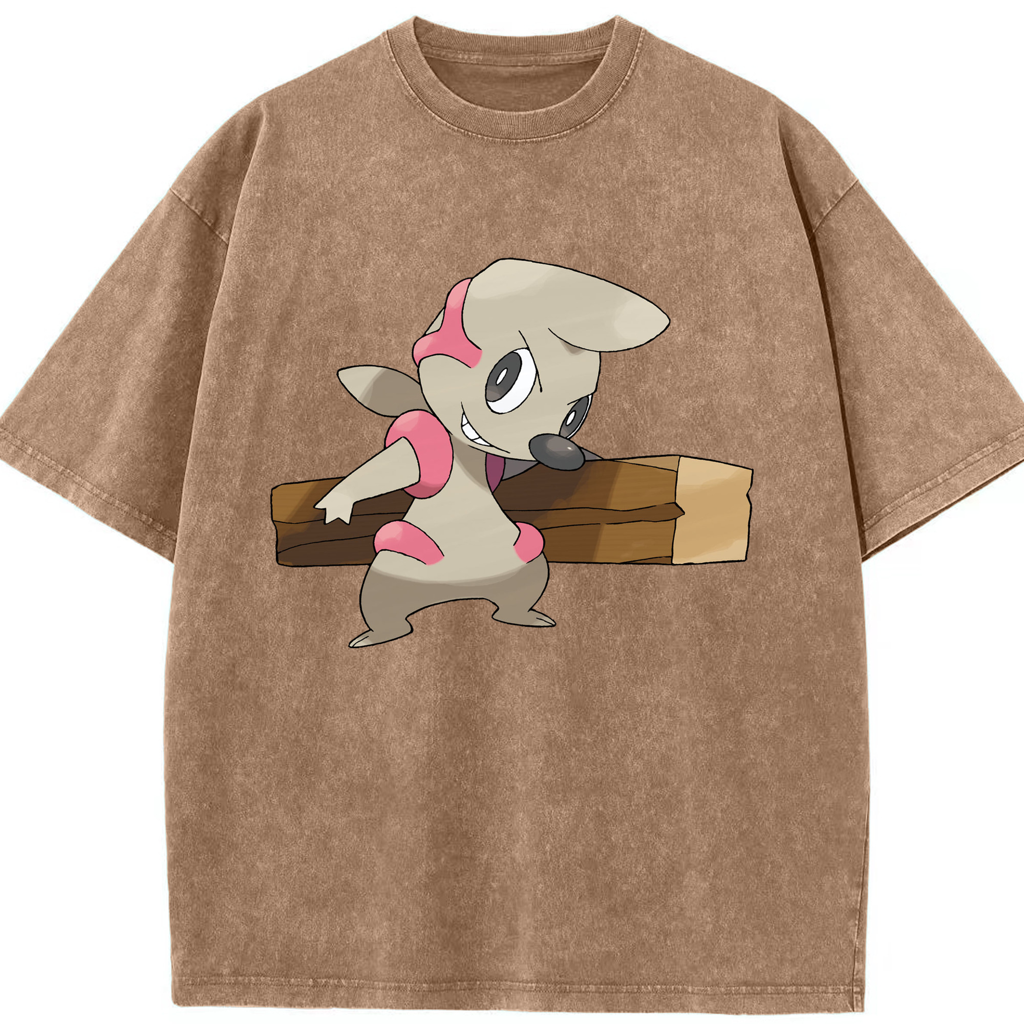 （画像用） ポケットモンスター Pokémon 綿100% ヴィンテージ風 半袖Tシャツ（フロントプリント）