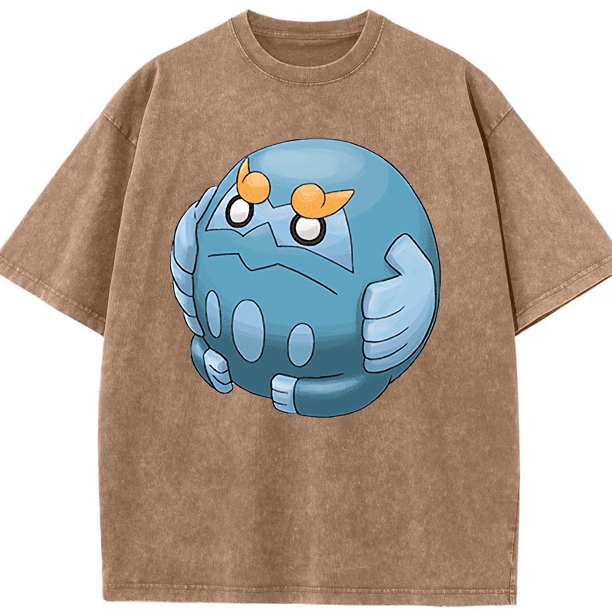 （画像用） ポケットモンスター Pokémon 綿100% ヴィンテージ風 半袖Tシャツ（フロントプリント）