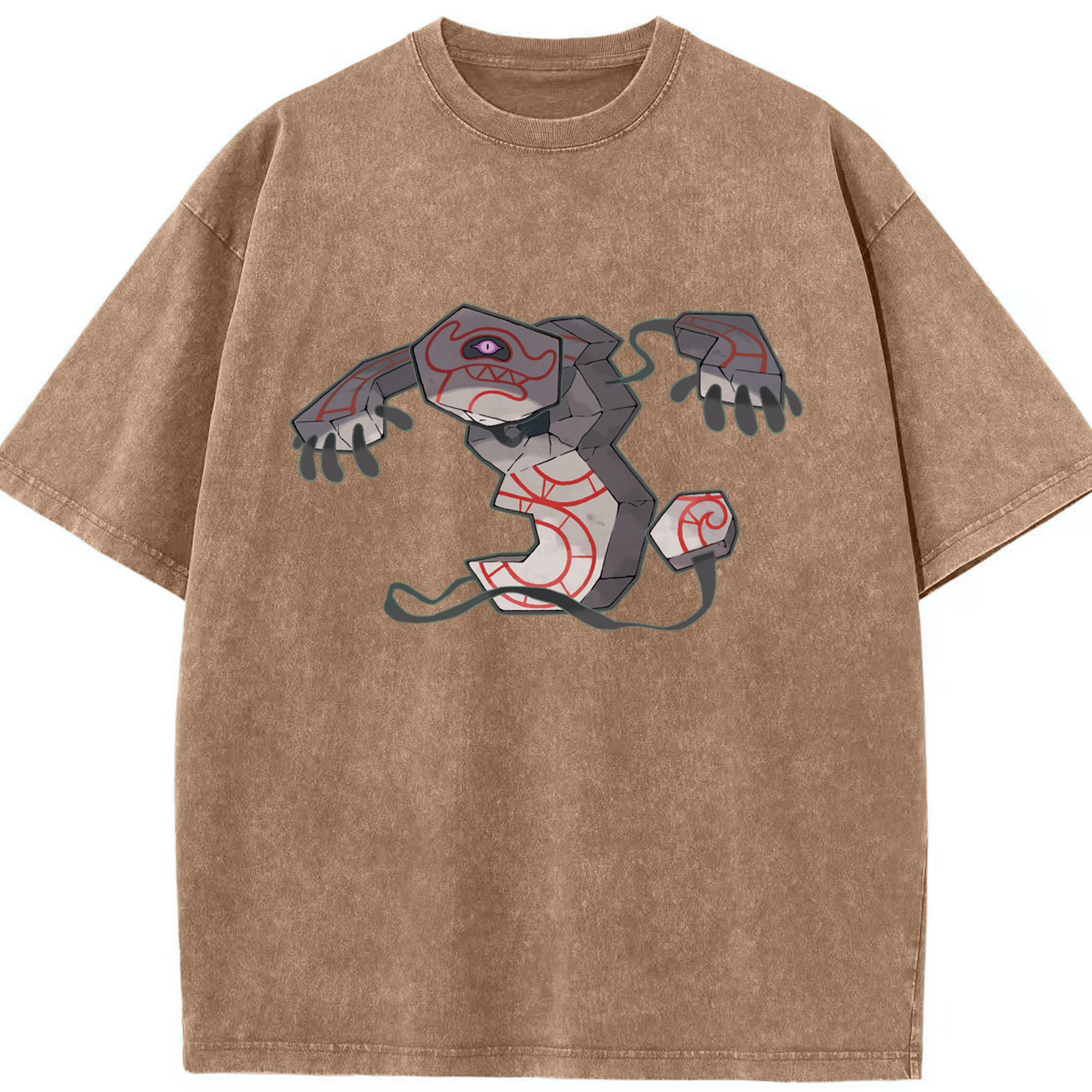 （画像用） ポケットモンスター Pokémon 綿100% ヴィンテージ風 半袖Tシャツ（フロントプリント）