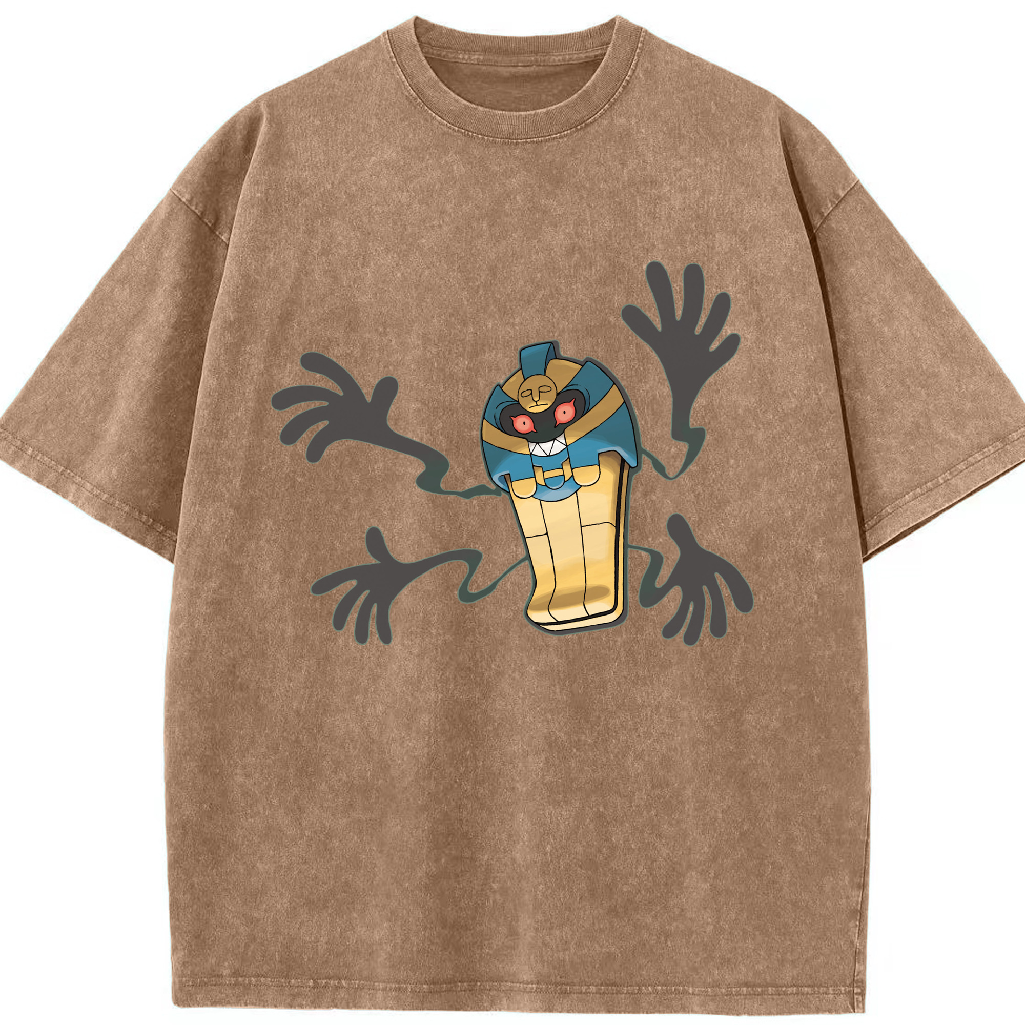 （画像用） ポケットモンスター Pokémon 綿100% ヴィンテージ風 半袖Tシャツ（フロントプリント）