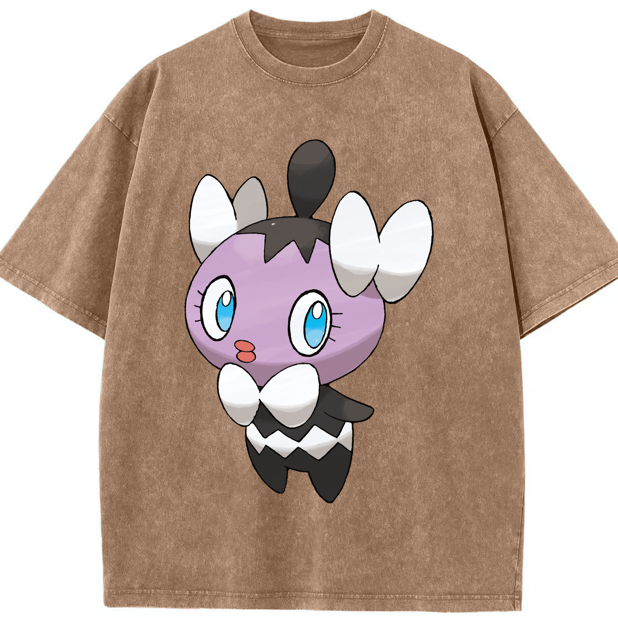 （画像用） ポケットモンスター Pokémon 綿100% ヴィンテージ風 半袖Tシャツ（フロントプリント）