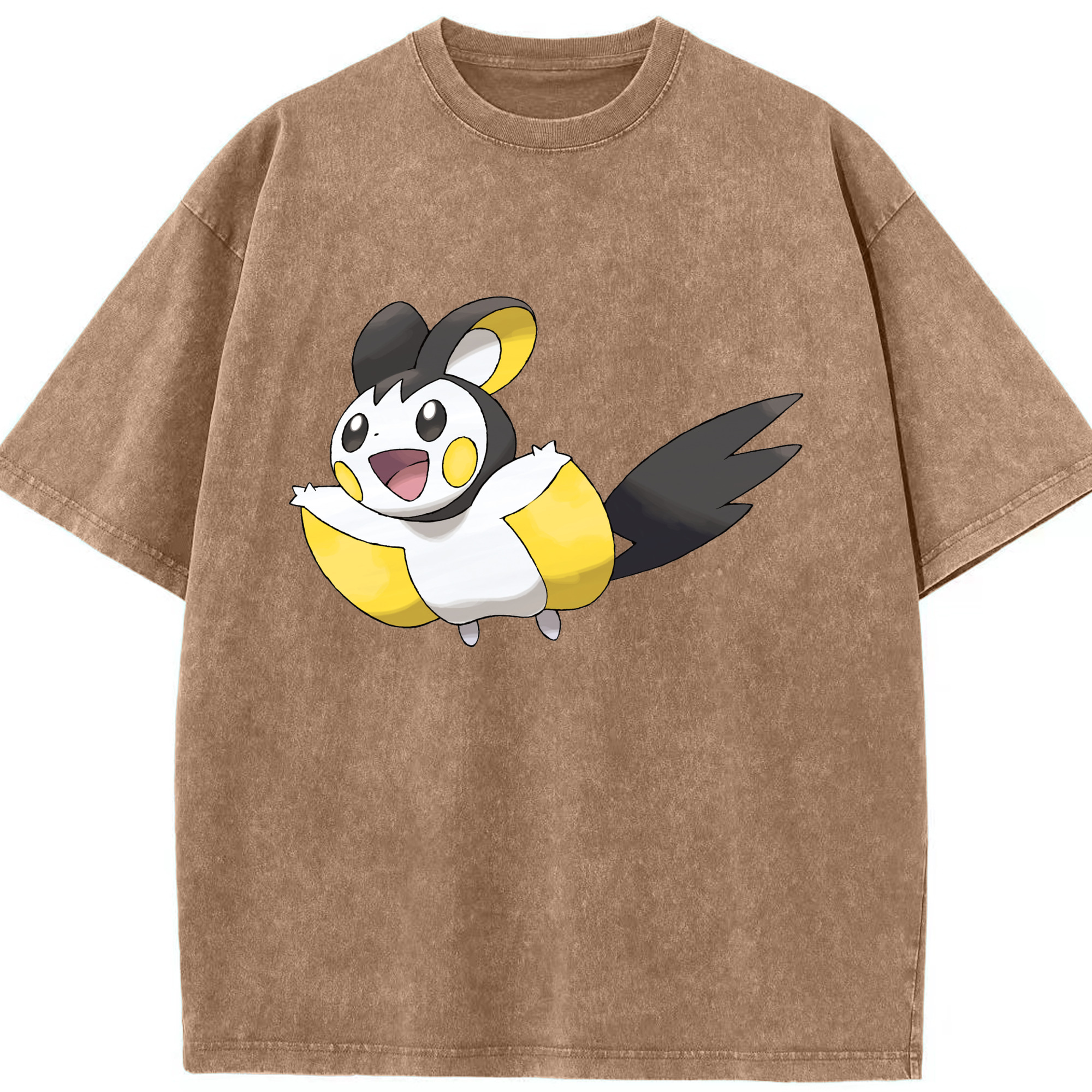（画像用） ポケットモンスター Pokémon 綿100% ヴィンテージ風 半袖Tシャツ（フロントプリント）