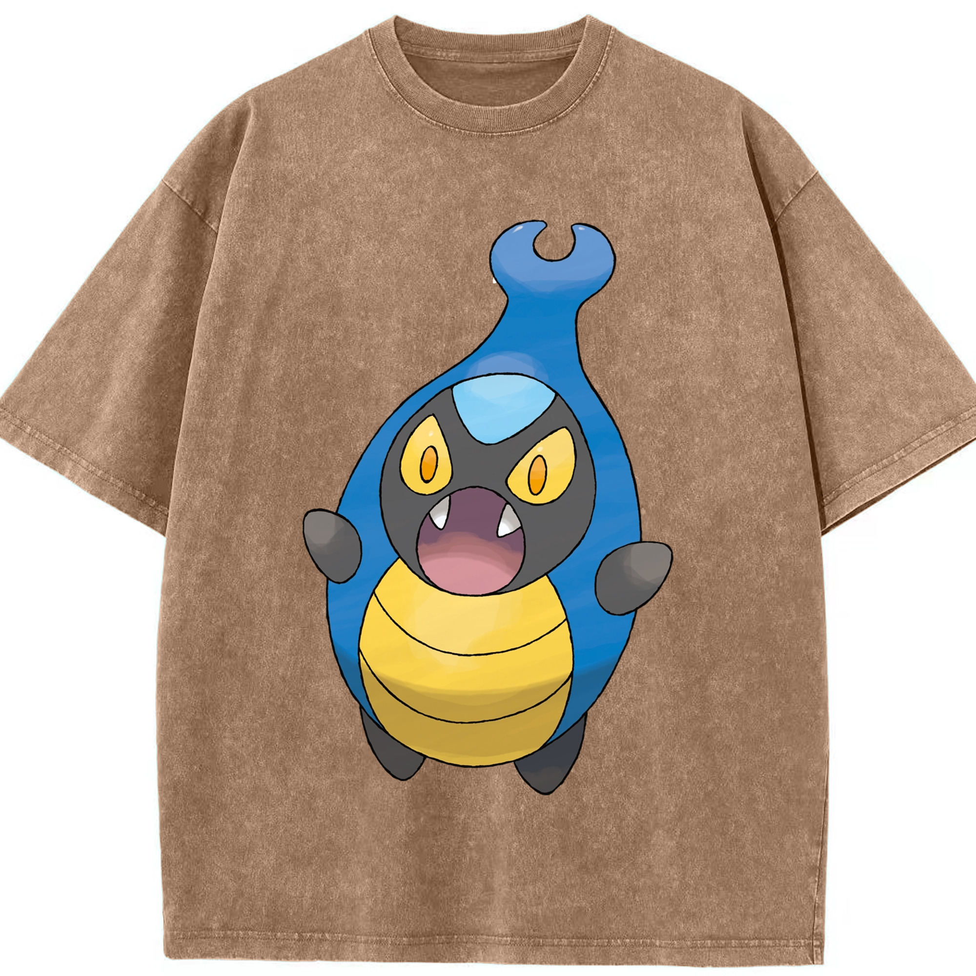 （画像用） ポケットモンスター Pokémon 綿100% ヴィンテージ風 半袖Tシャツ（フロントプリント）
