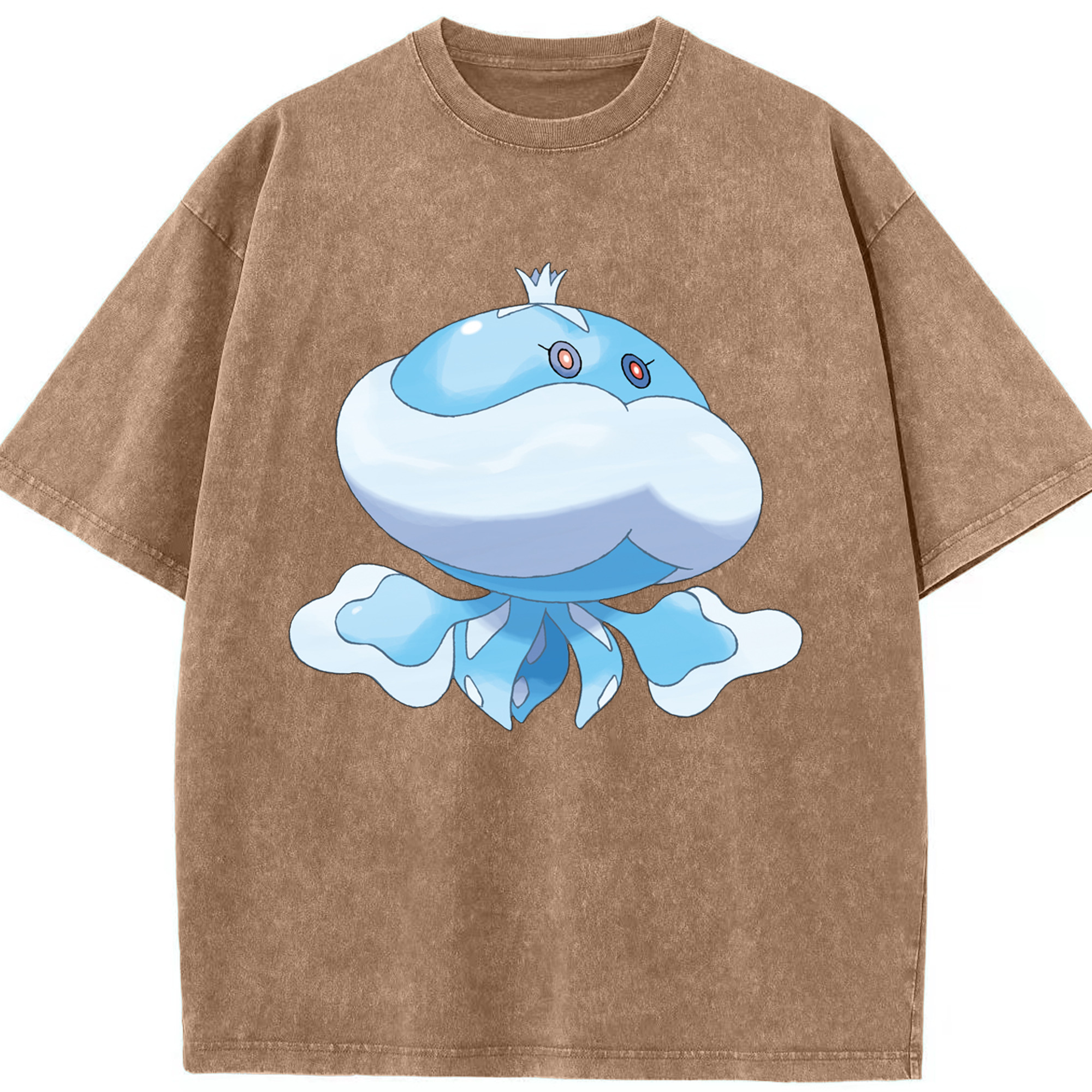 （画像用） ポケットモンスター Pokémon 綿100% ヴィンテージ風 半袖Tシャツ（フロントプリント）