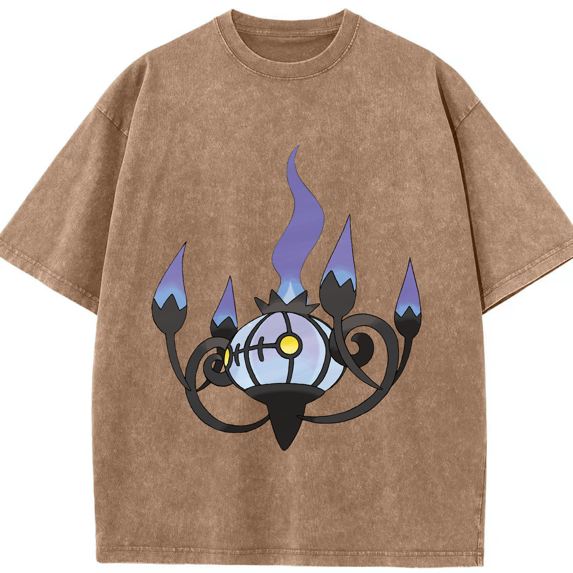 （画像用） ポケットモンスター Pokémon 綿100% ヴィンテージ風 半袖Tシャツ（フロントプリント）