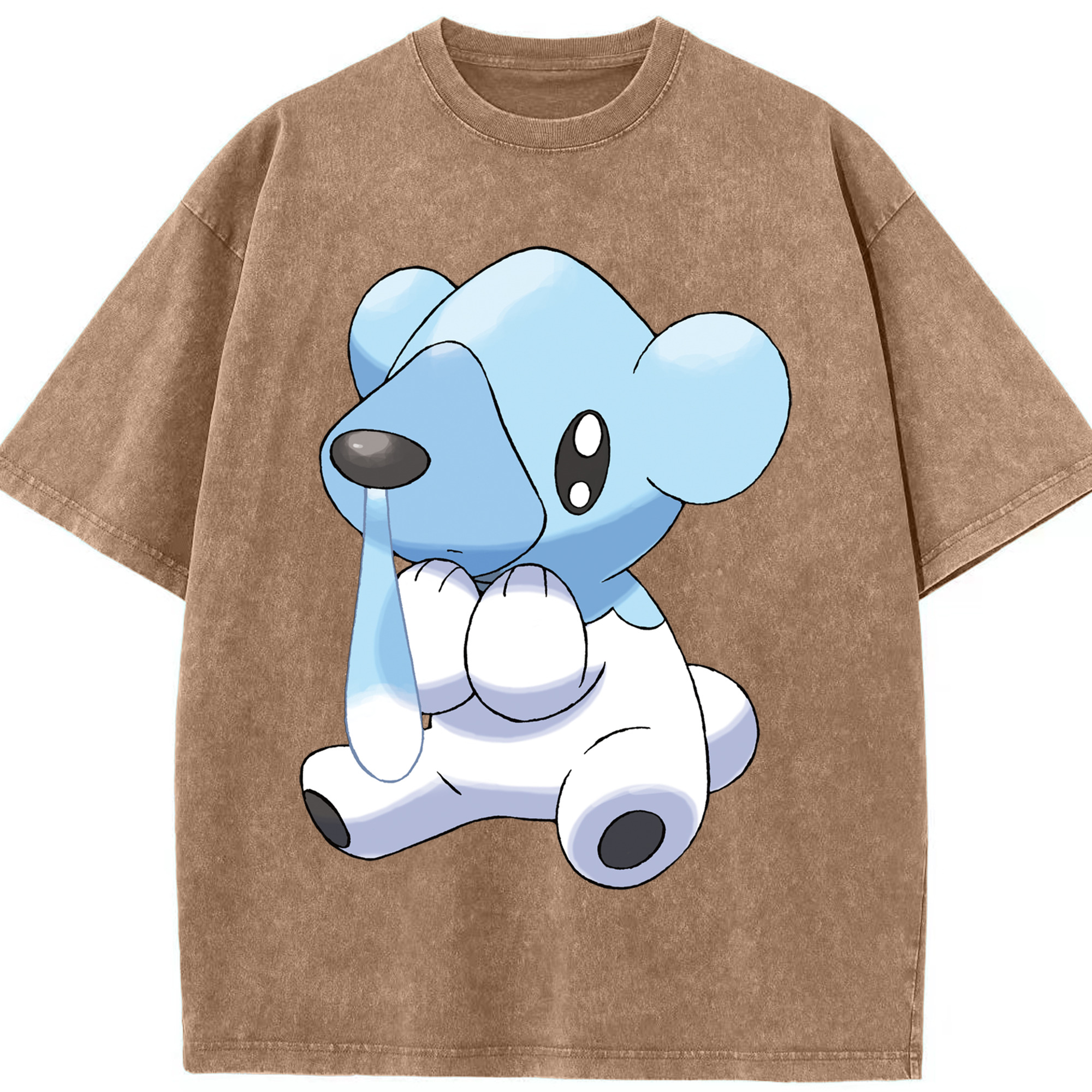 （画像用） ポケットモンスター Pokémon 綿100% ヴィンテージ風 半袖Tシャツ（フロントプリント）