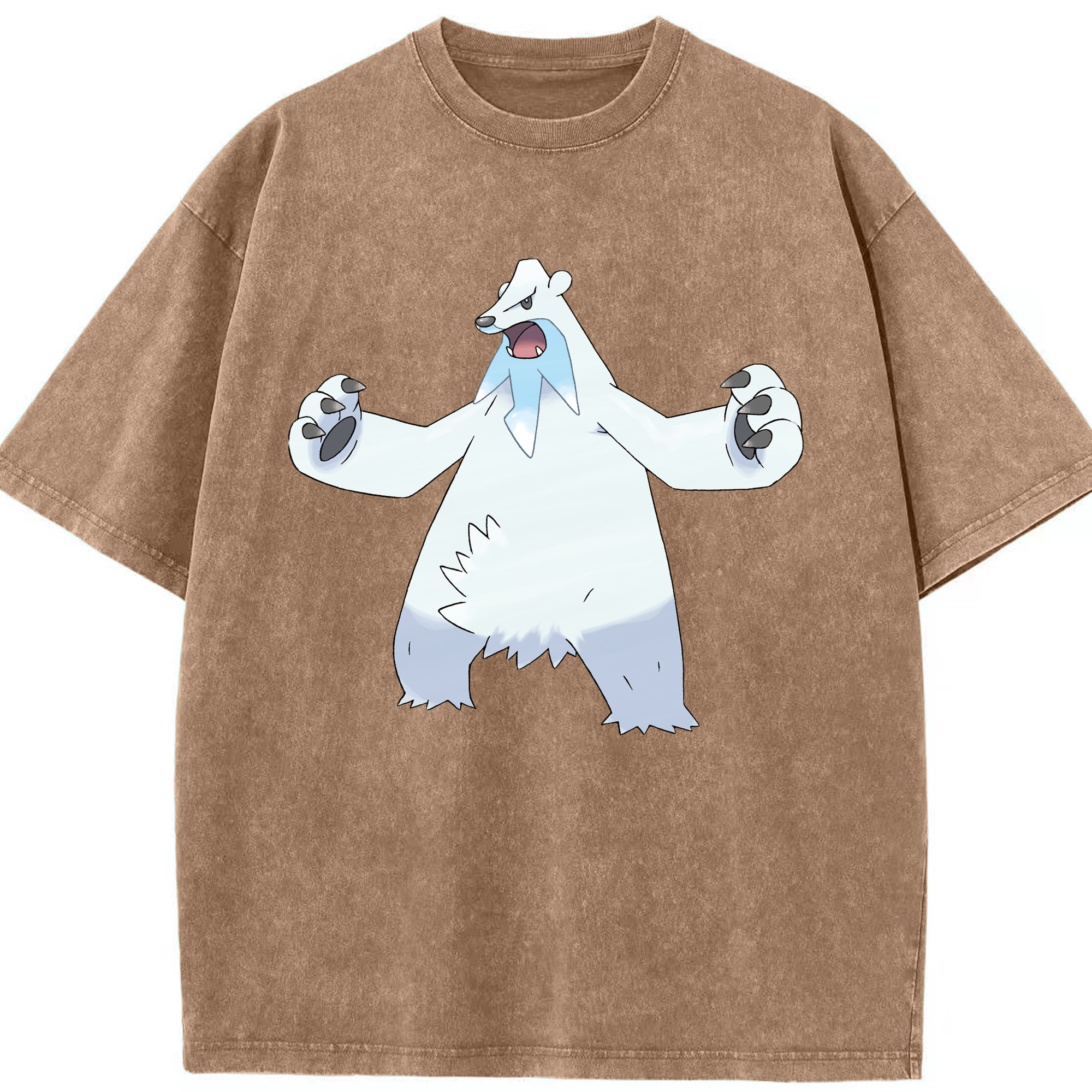 （画像用） ポケットモンスター Pokémon 綿100% ヴィンテージ風 半袖Tシャツ（フロントプリント）