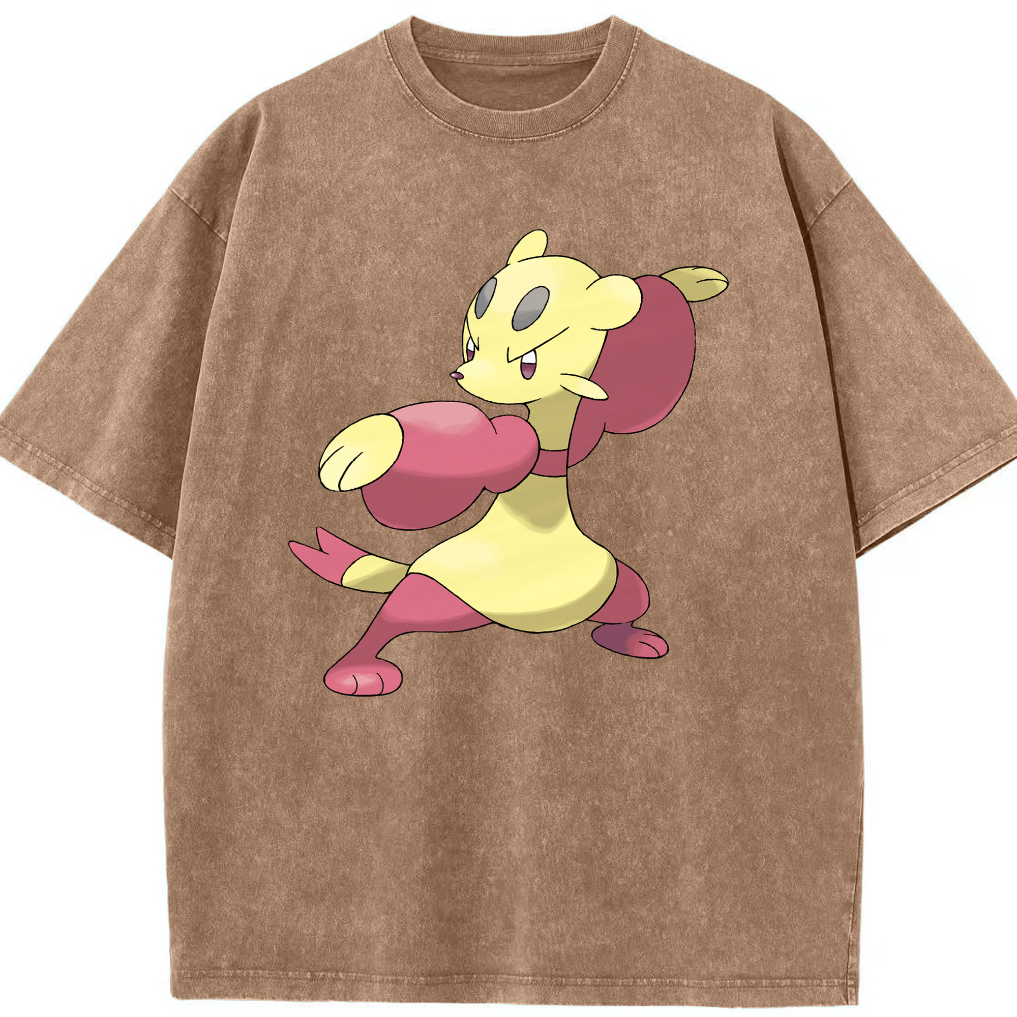 （画像用） ポケットモンスター Pokémon 綿100% ヴィンテージ風 半袖Tシャツ（フロントプリント）