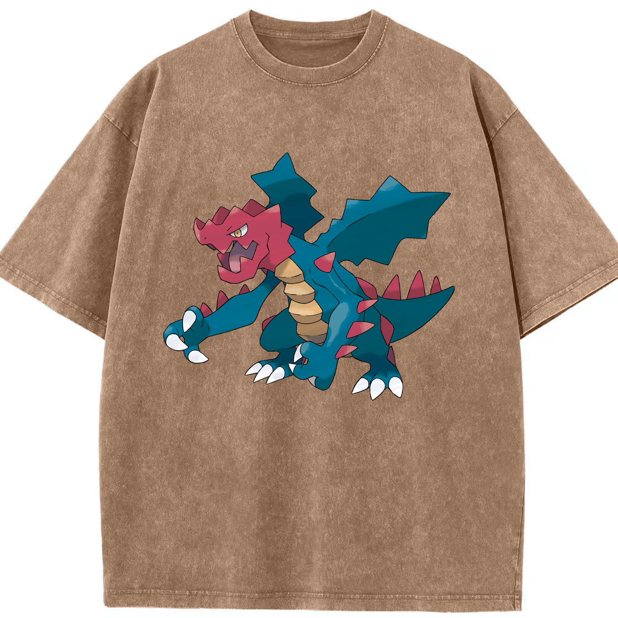 （画像用） ポケットモンスター Pokémon 綿100% ヴィンテージ風 半袖Tシャツ（フロントプリント）