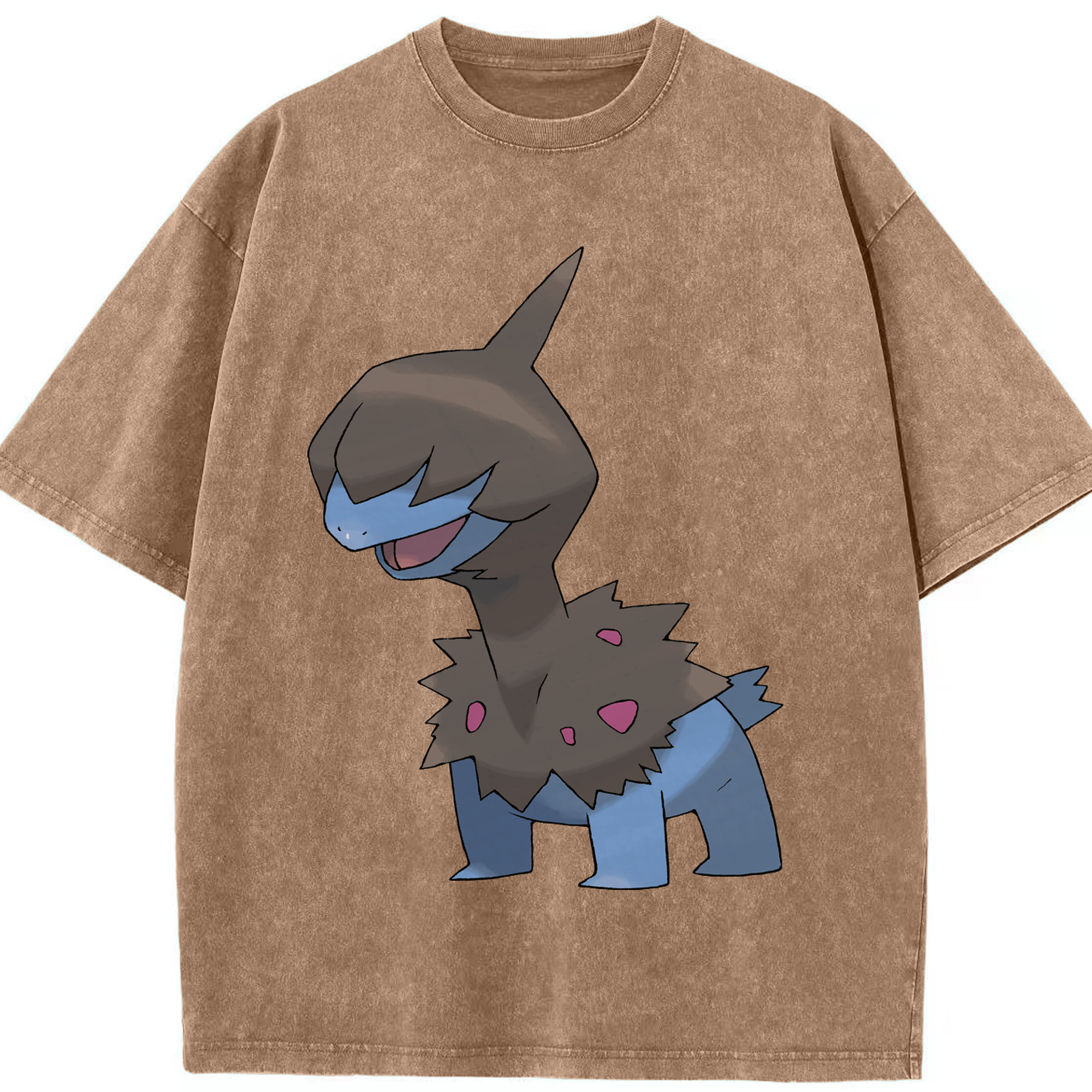 （画像用） ポケットモンスター Pokémon 綿100% ヴィンテージ風 半袖Tシャツ（フロントプリント）
