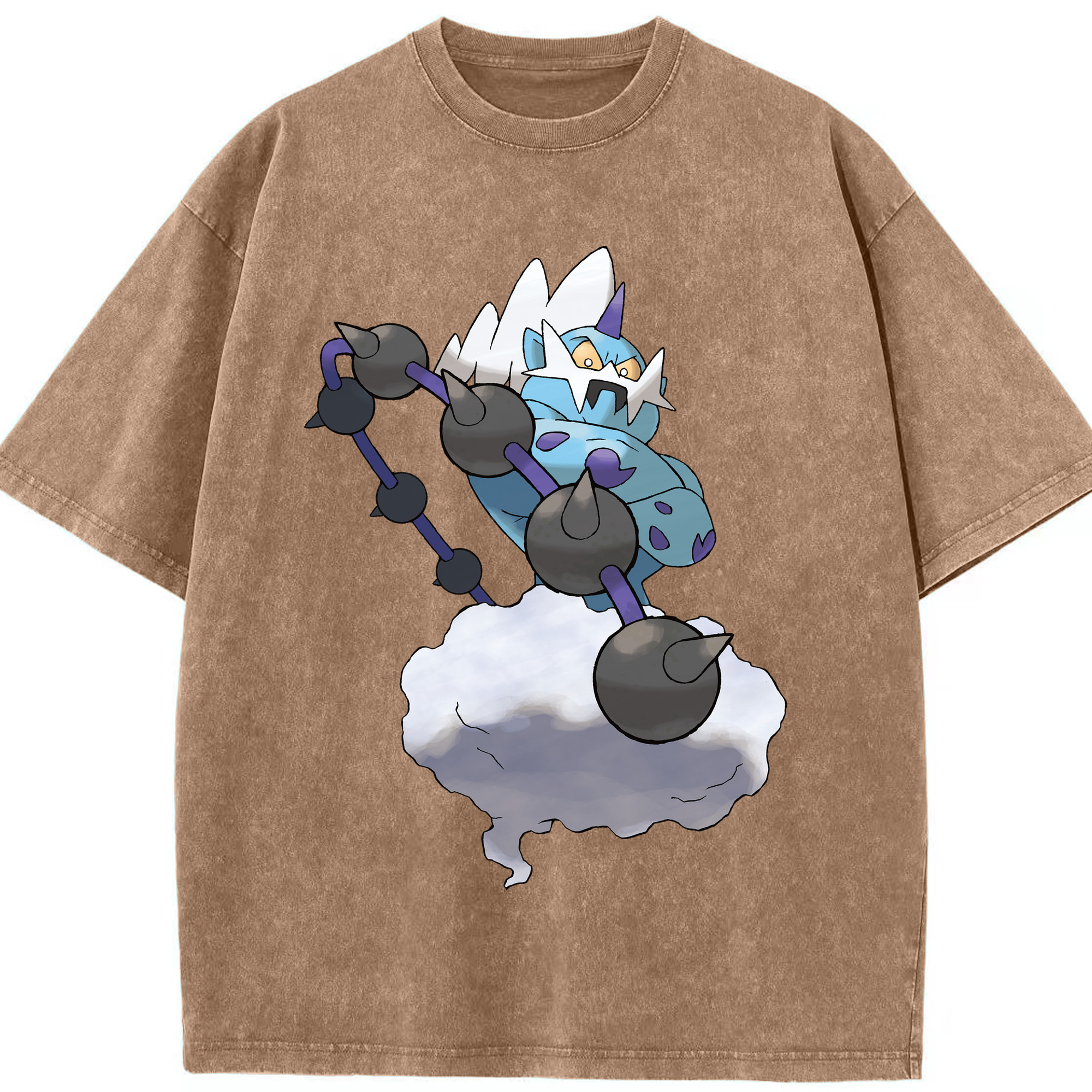 （画像用） ポケットモンスター Pokémon 綿100% ヴィンテージ風 半袖Tシャツ（フロントプリント）