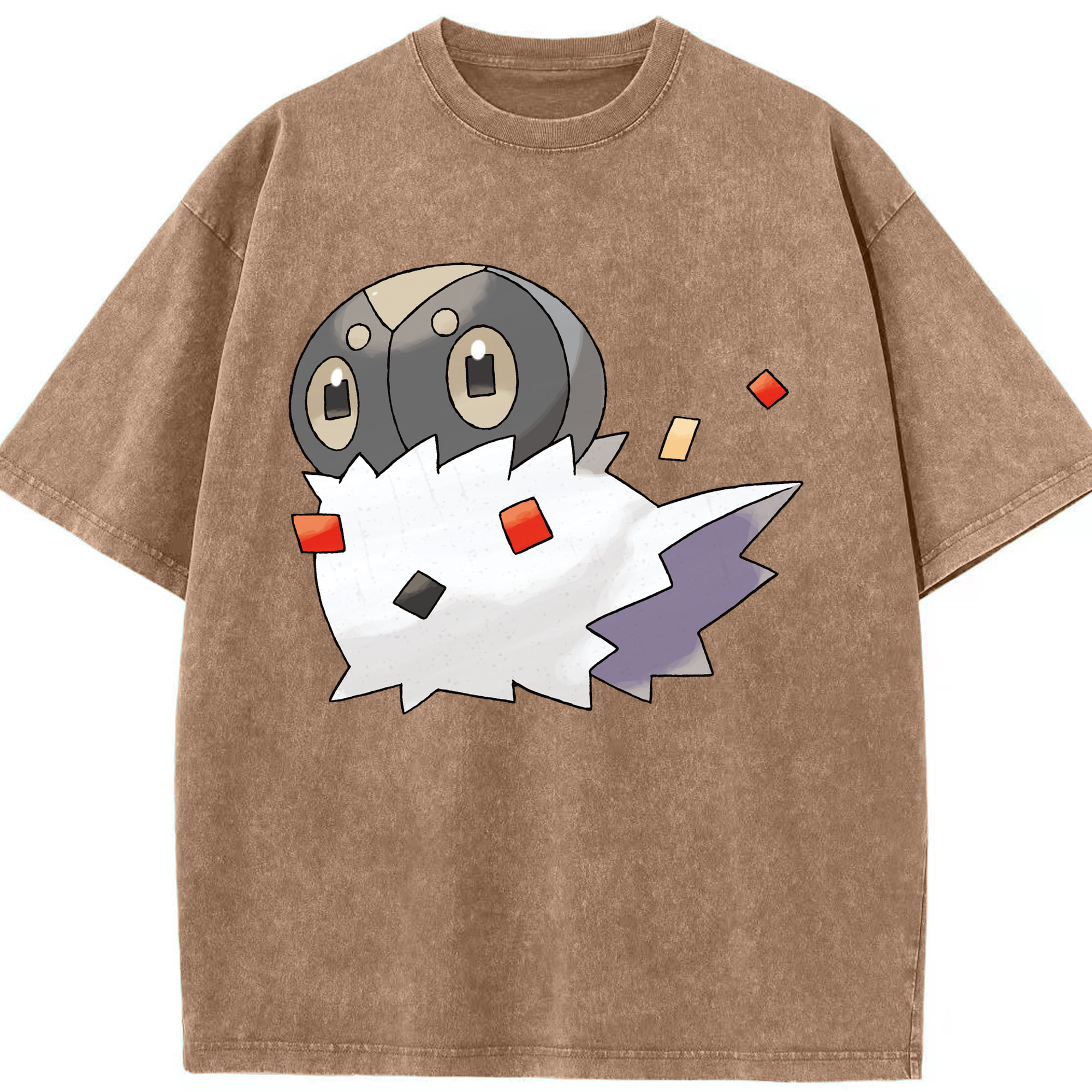 （画像用） ポケットモンスター Pokémon 綿100% ヴィンテージ風 半袖Tシャツ（フロントプリント）