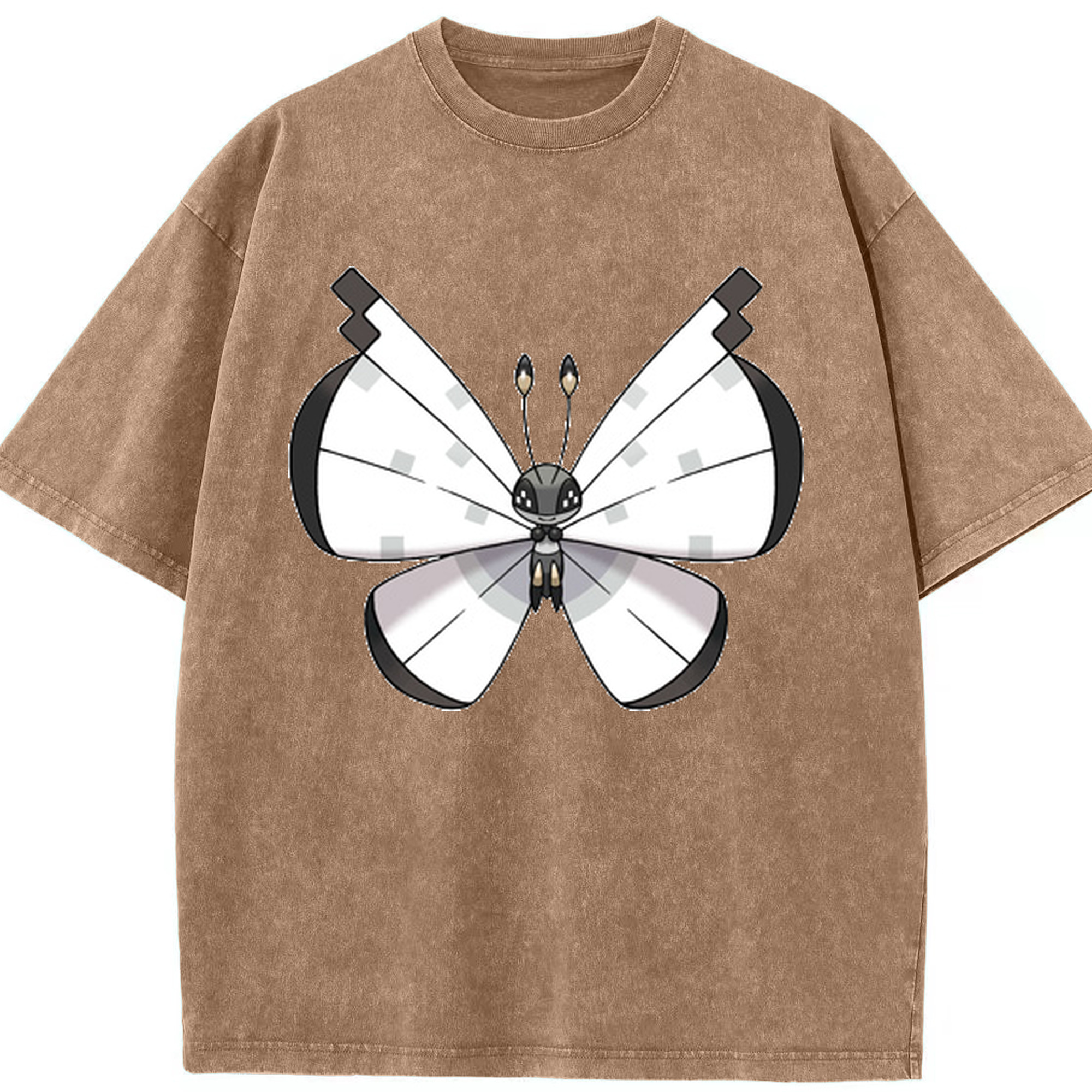 （画像用） ポケットモンスター Pokémon 綿100% ヴィンテージ風 半袖Tシャツ（フロントプリント）