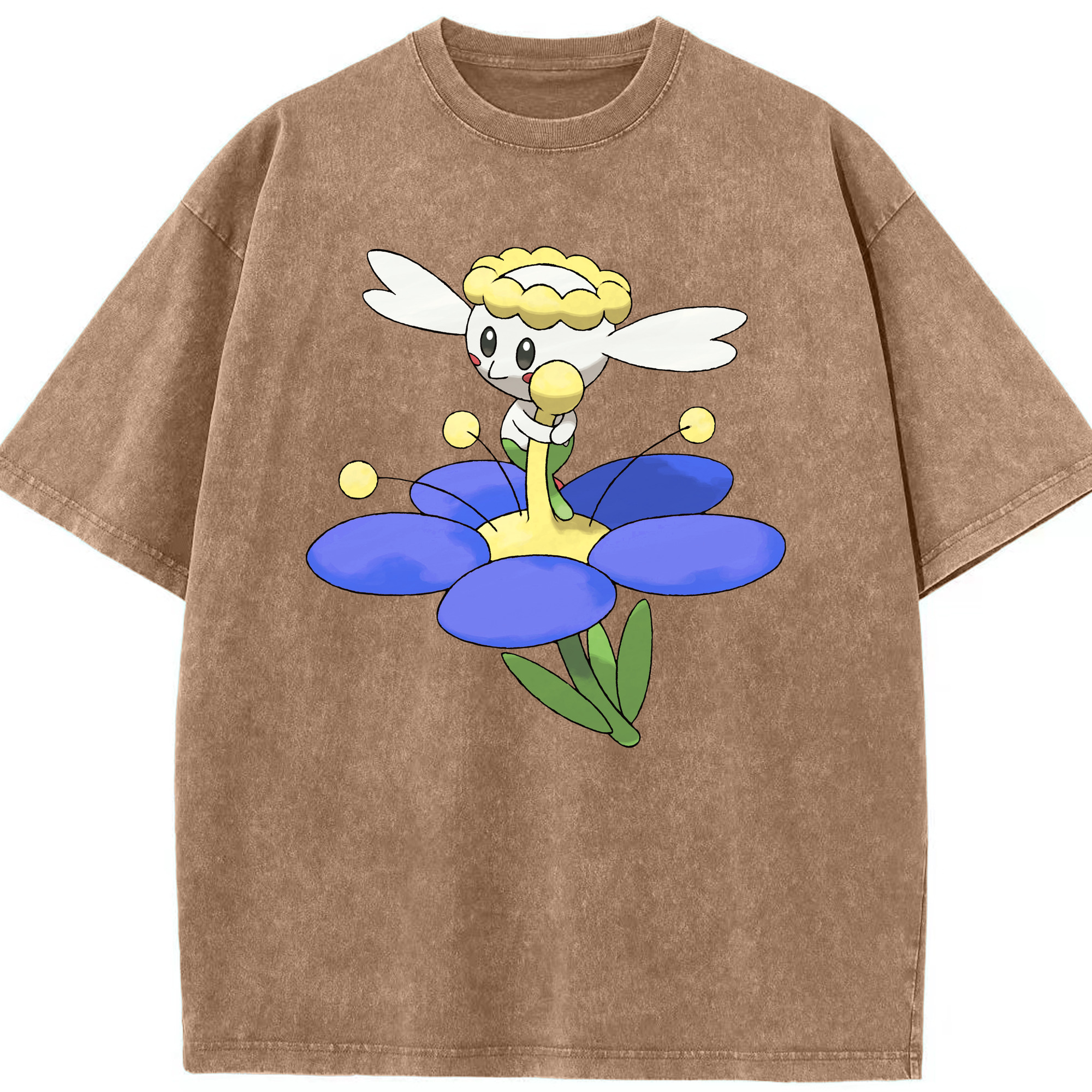 （画像用） ポケットモンスター Pokémon 綿100% ヴィンテージ風 半袖Tシャツ（フロントプリント）