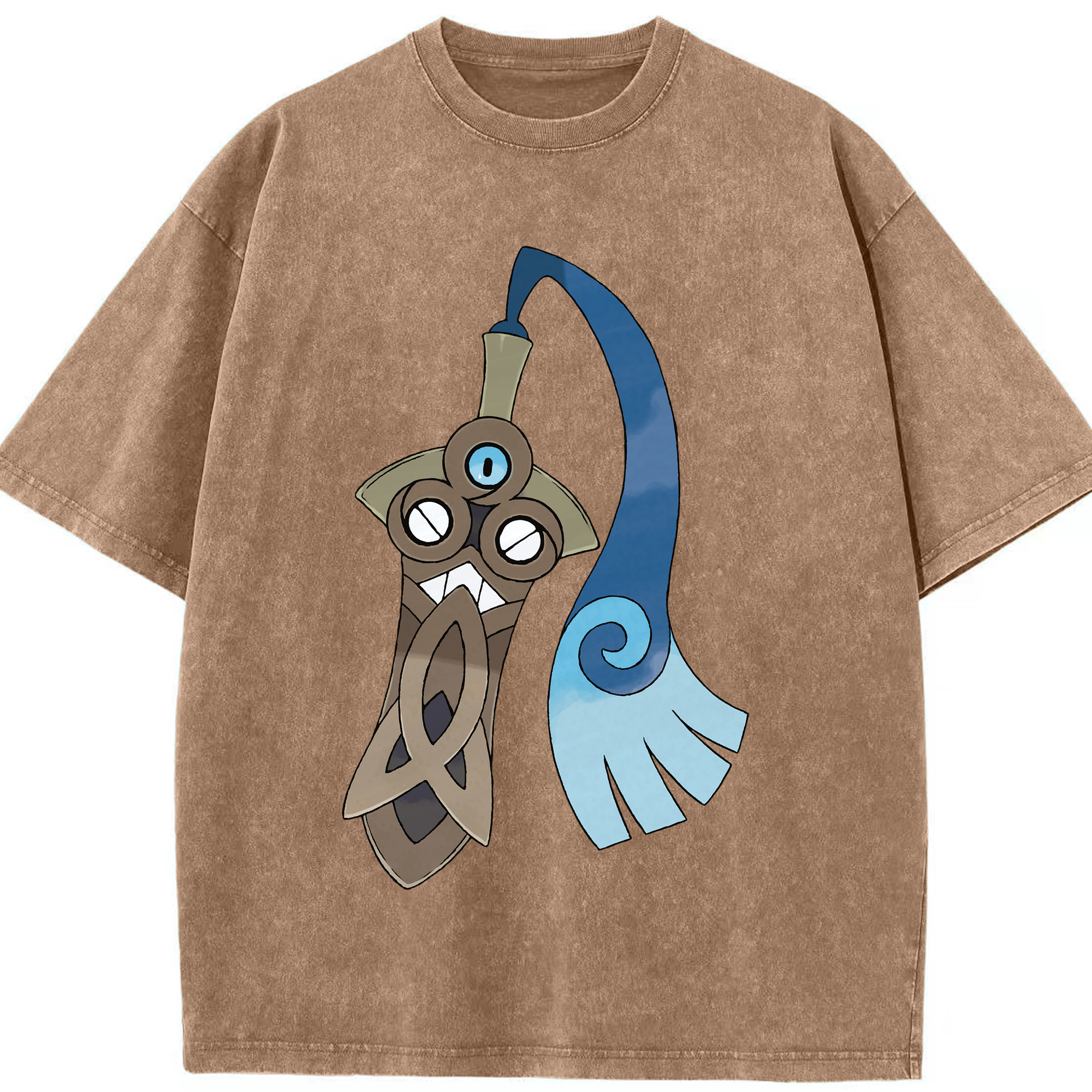（画像用） ポケットモンスター Pokémon 綿100% ヴィンテージ風 半袖Tシャツ（フロントプリント）
