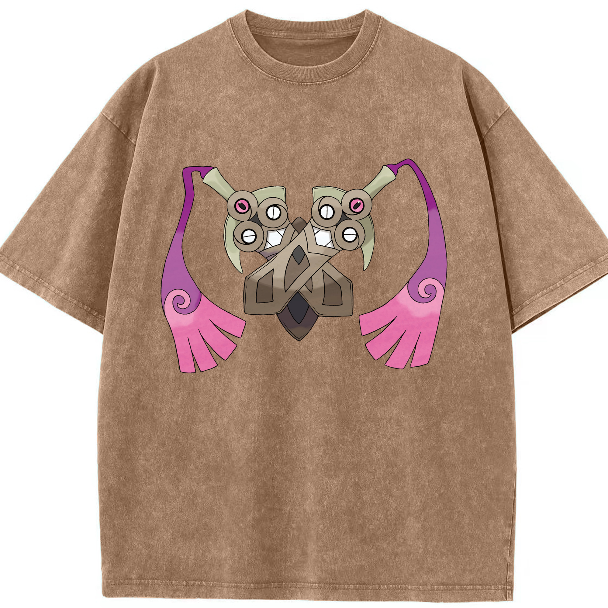 （画像用） ポケットモンスター Pokémon 綿100% ヴィンテージ風 半袖Tシャツ（フロントプリント）