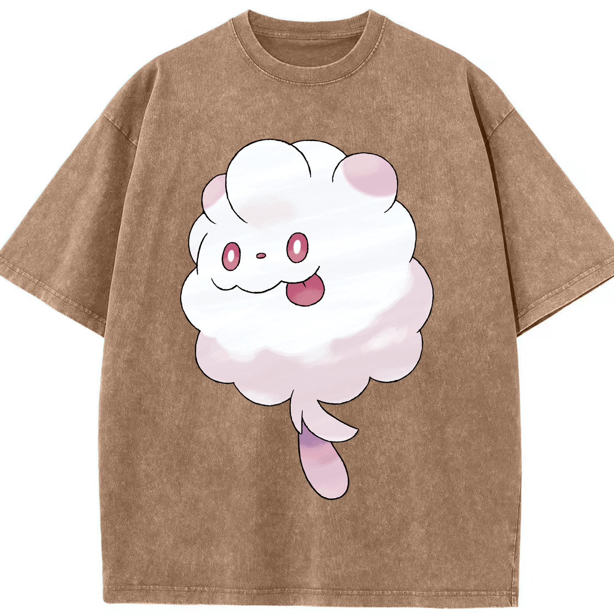 （画像用） ポケットモンスター Pokémon 綿100% ヴィンテージ風 半袖Tシャツ（フロントプリント）